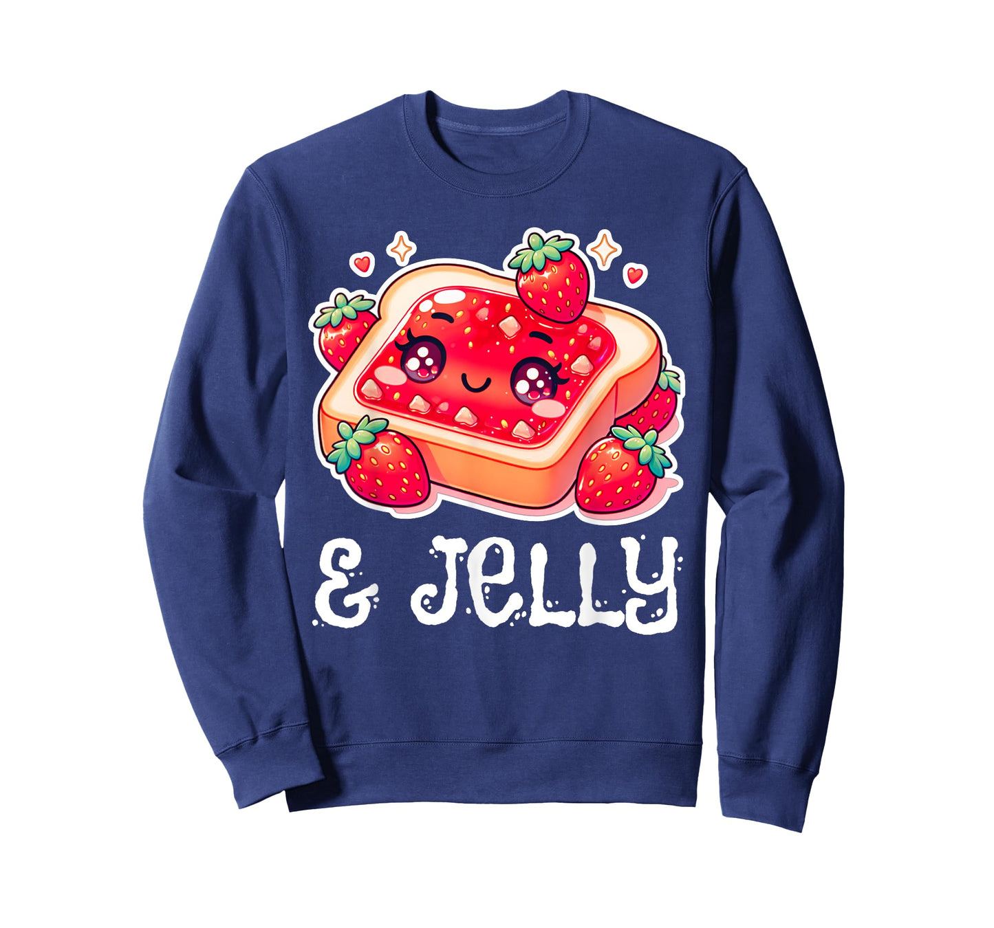 Kawaii Strawberry & Jelly Peanut Butter Toast Twins Matching T-Shirt