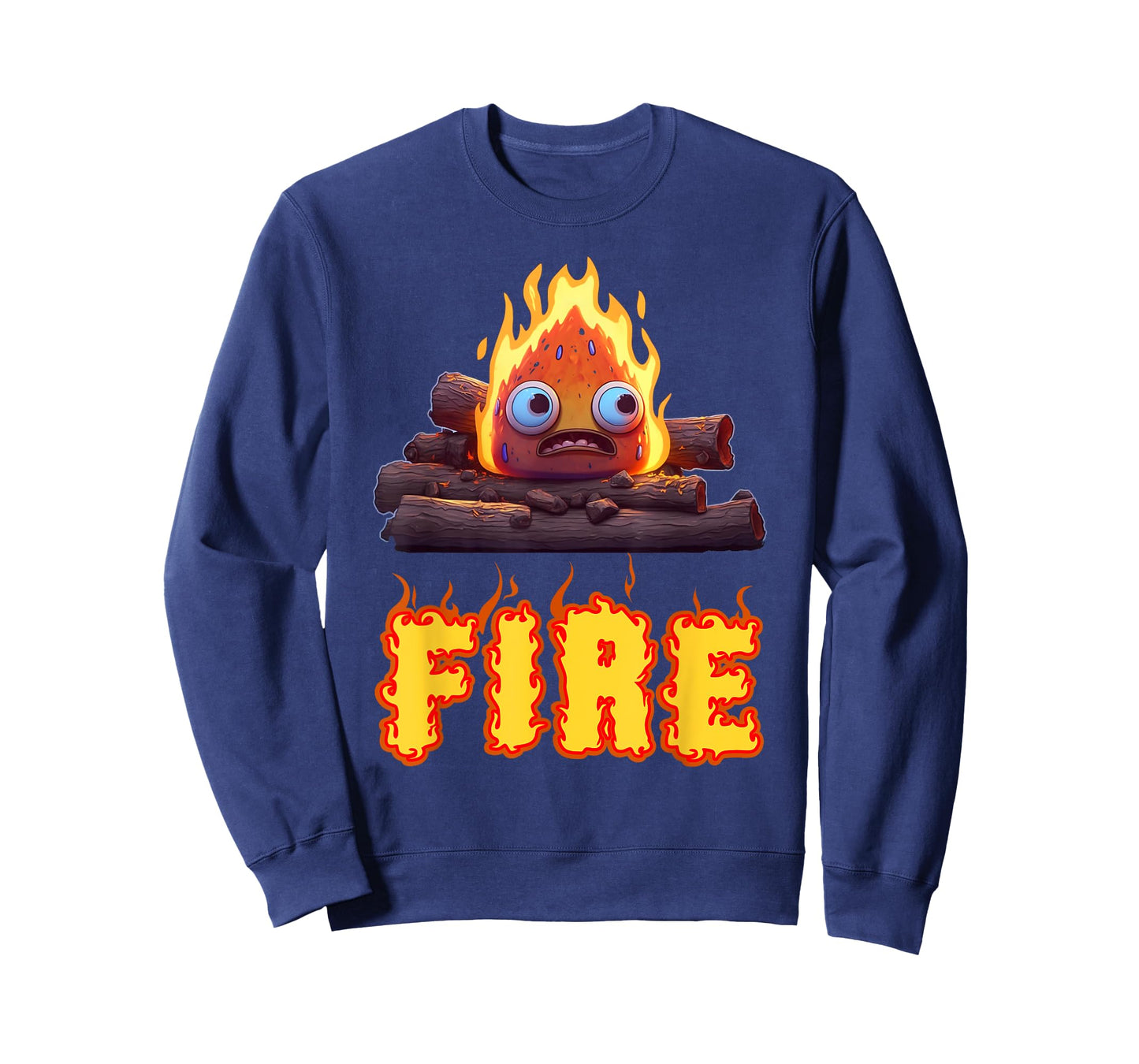 FIRE HALLOWEEN COSTUME FIRE AND ICE MATCHING COUPLES T-Shirt