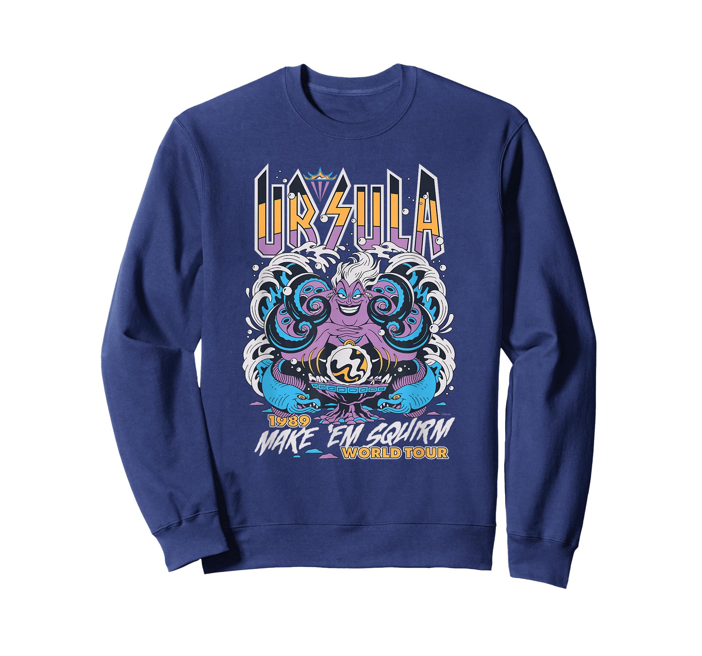 Disney Villains The Little Mermaid Ursula World Tour Band T-Shirt