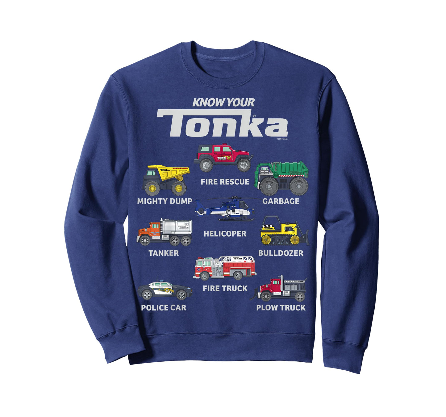 Tonka Know Your Tonka Trucks Vehicle Textbook T-Shirt