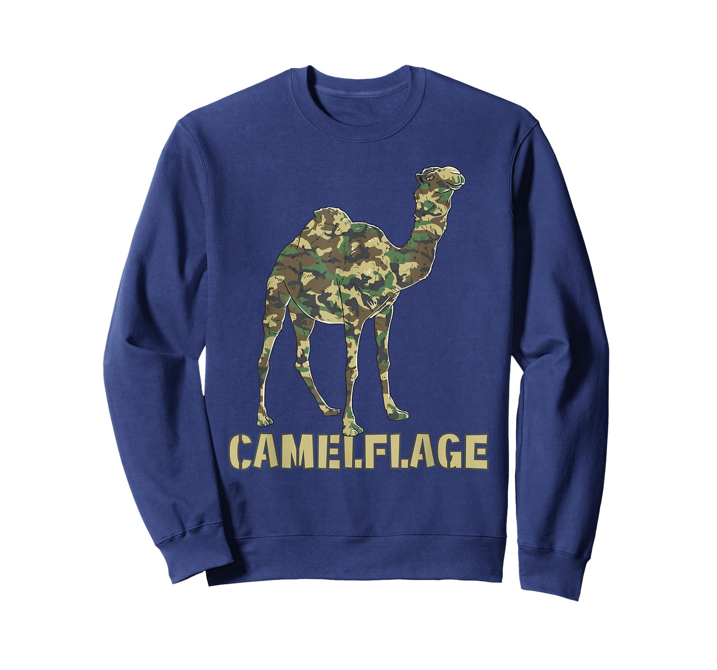 Camouflage Camel Flag Funny Word Game T-Shirt