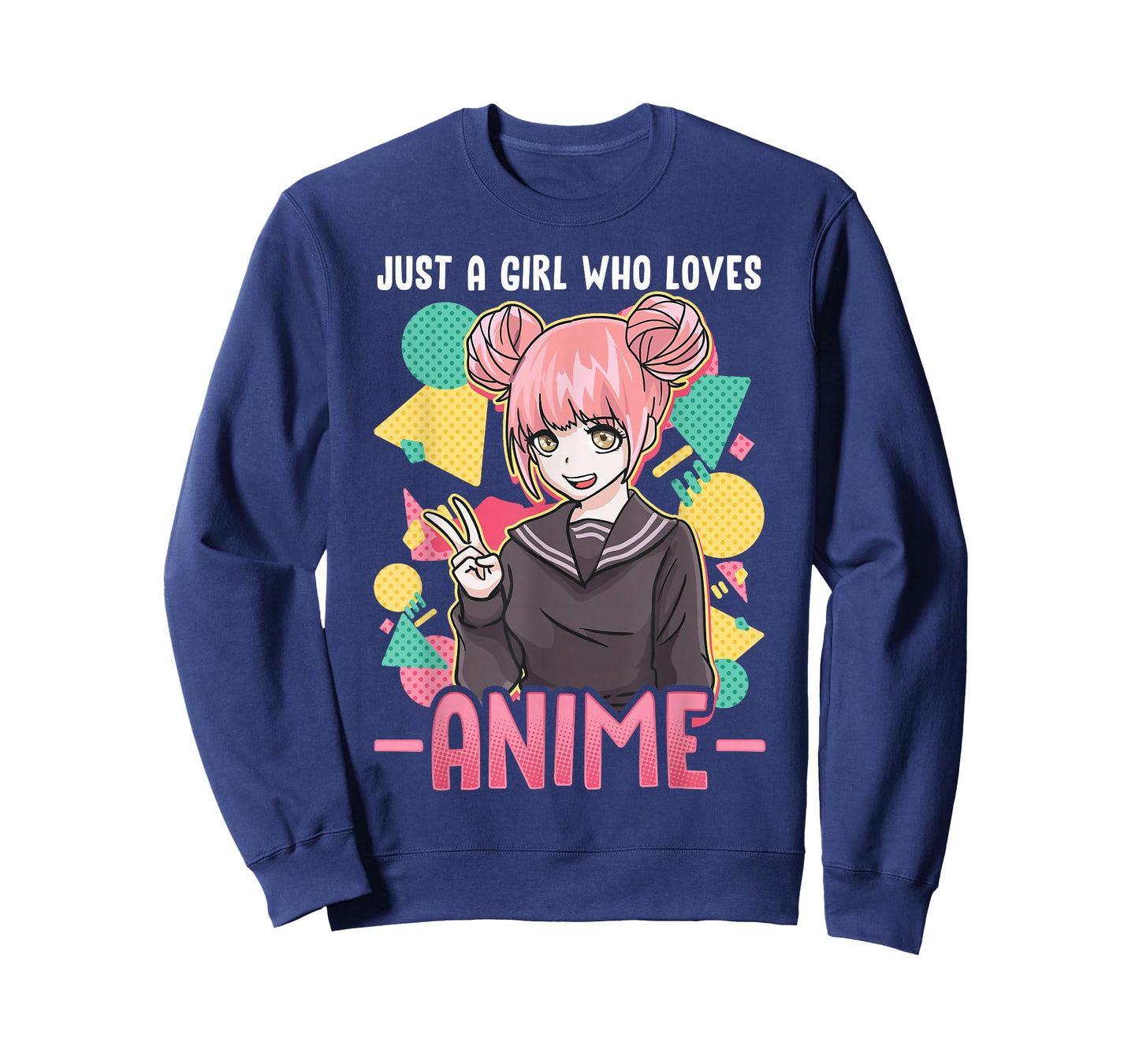Anime Shirts for Girls Women Just A Girl Who Loves Anime T-Shirt