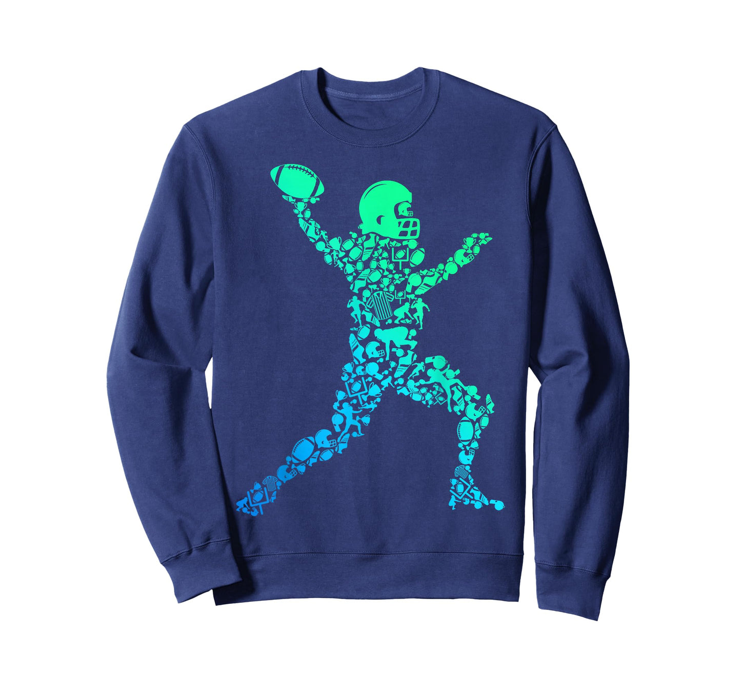 Football American Football Boys Kids Men T-Shirt