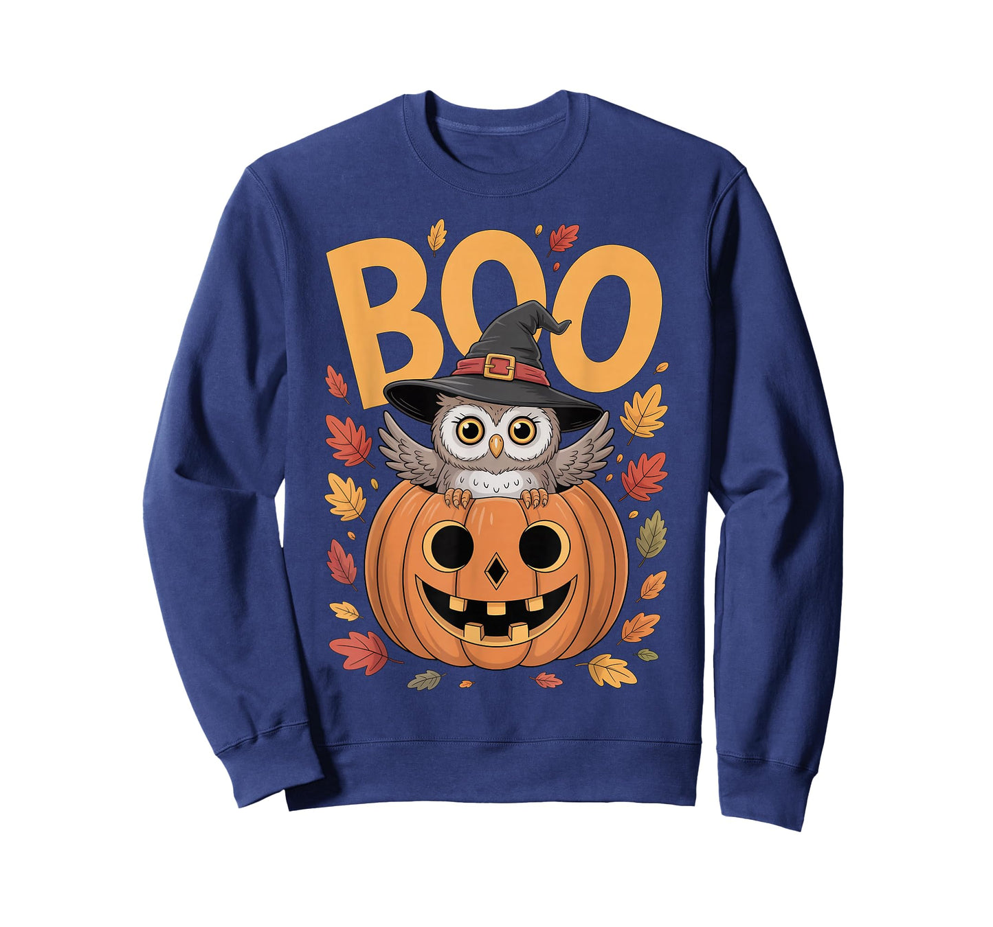 Owl Costume on Pumpkin Halloween Owl T-Shirt