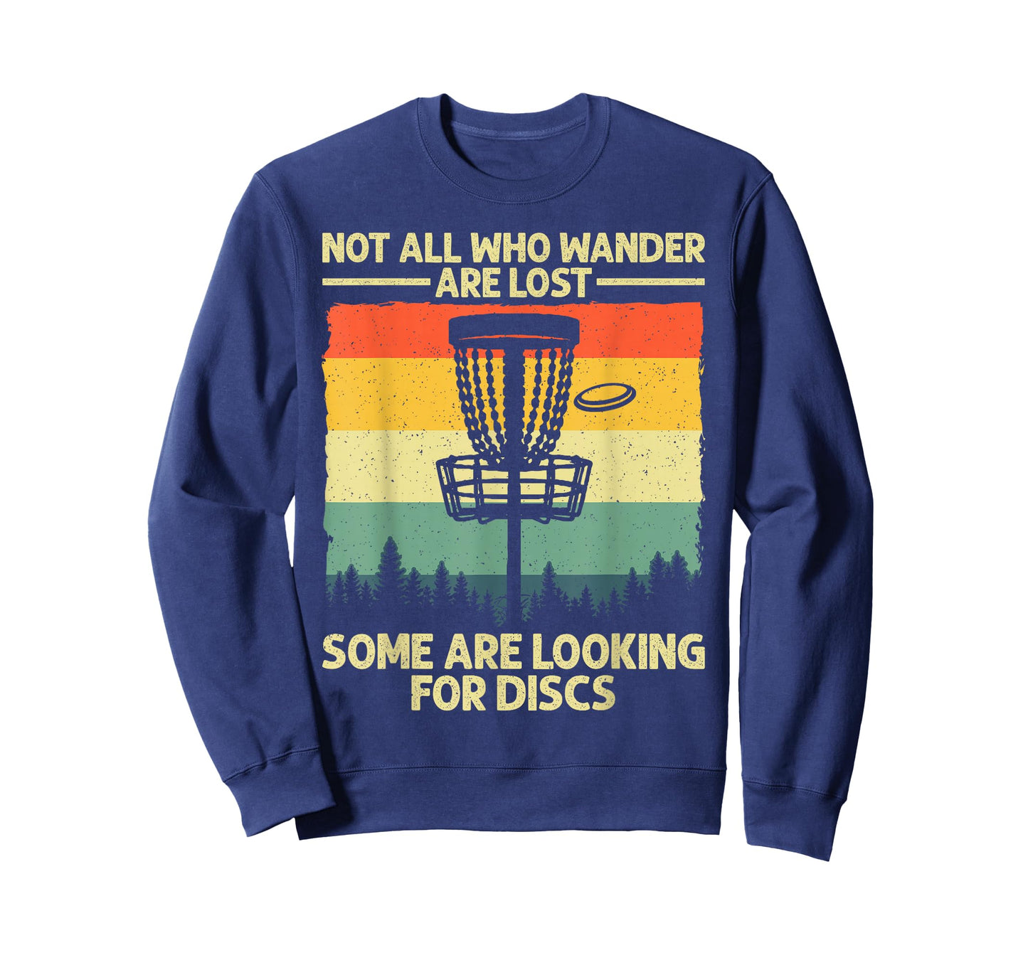 Funny Disc Golf Art For Men Women Kids Disc Golfer Disc Golf T-Shirt