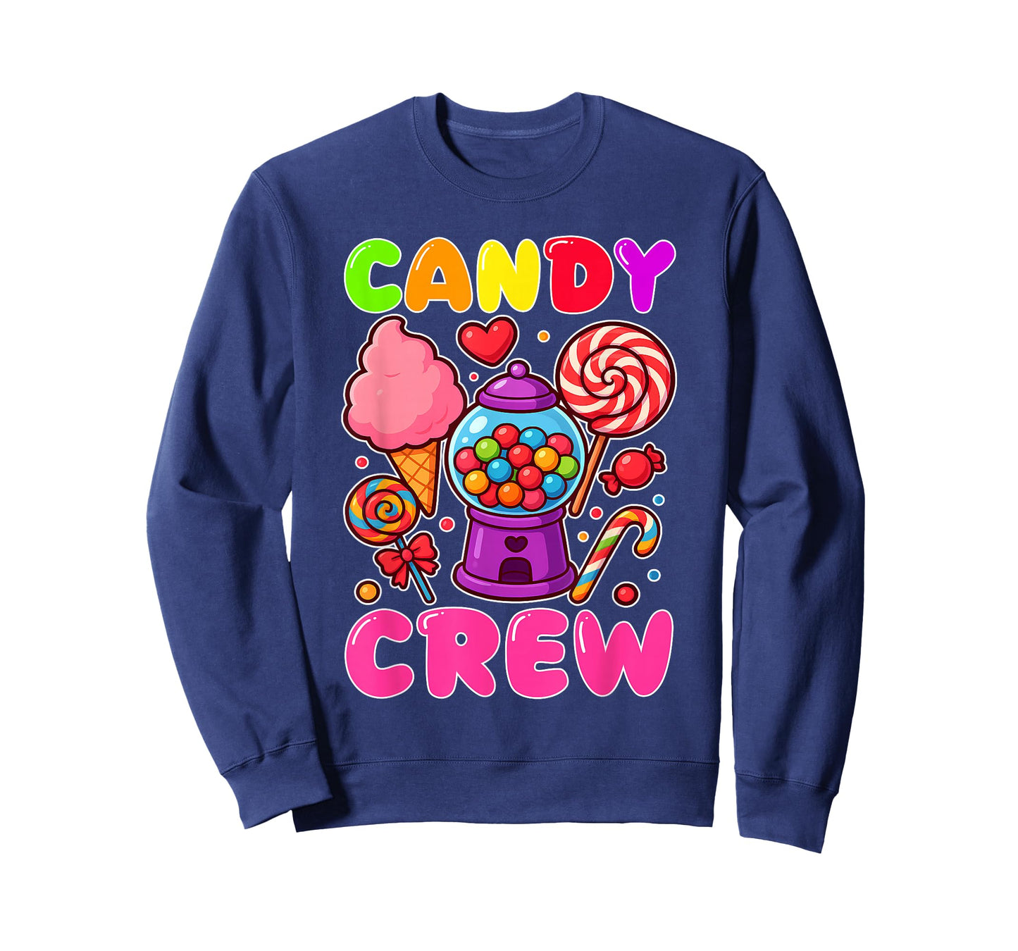 Candy Crew Candy Land Security Sweetie Candy Squad Kid Girls T-Shirt