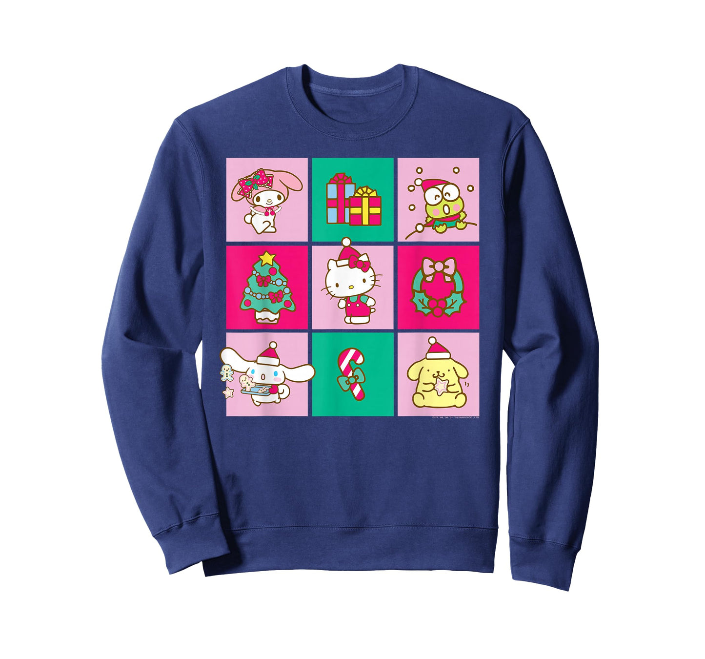 Hello Sanrio Friends Christmas Time Tee Shirt T-Shirt