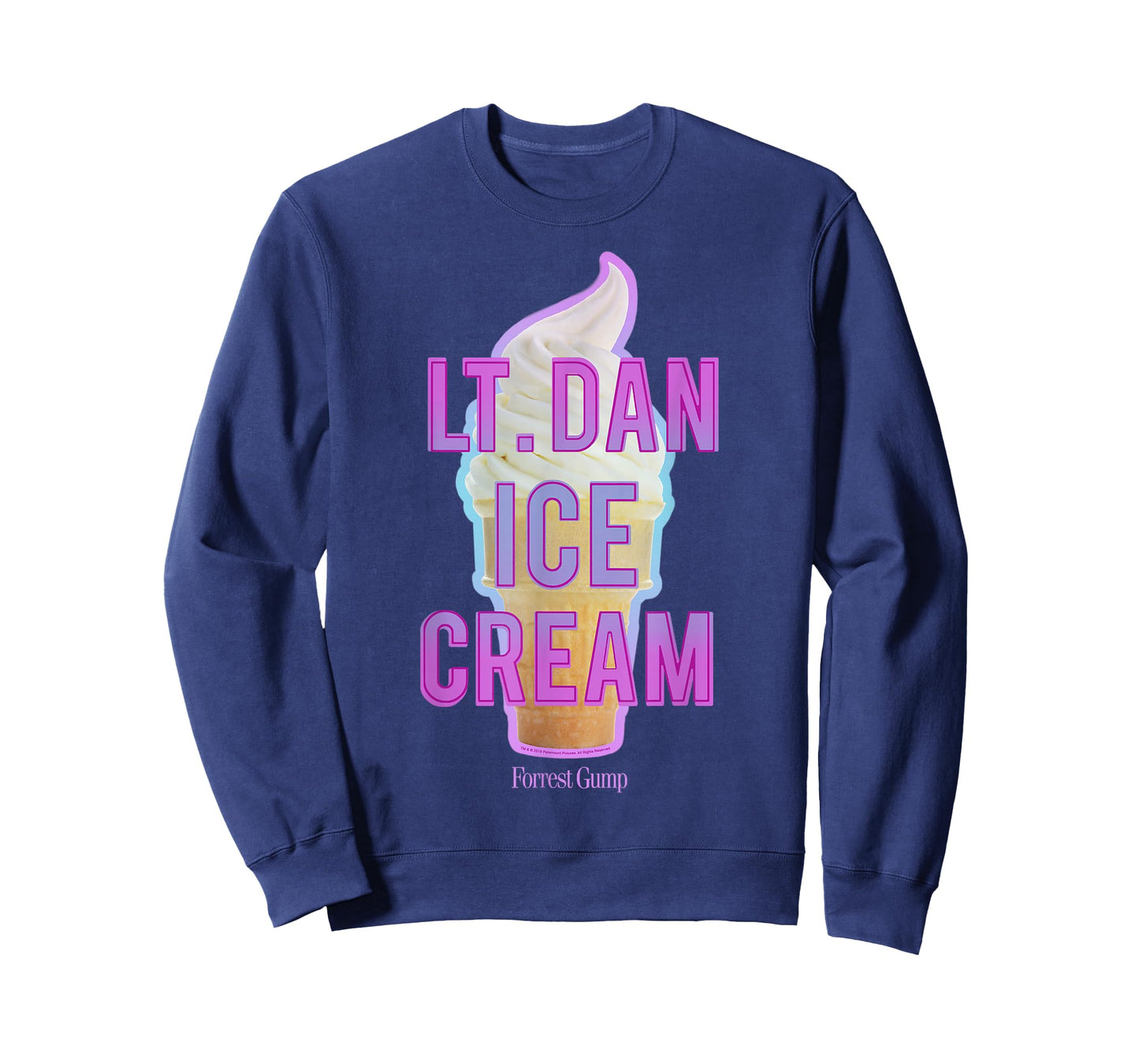 Forrest Gump Lt. Dan Ice Cream Logo T-Shirt