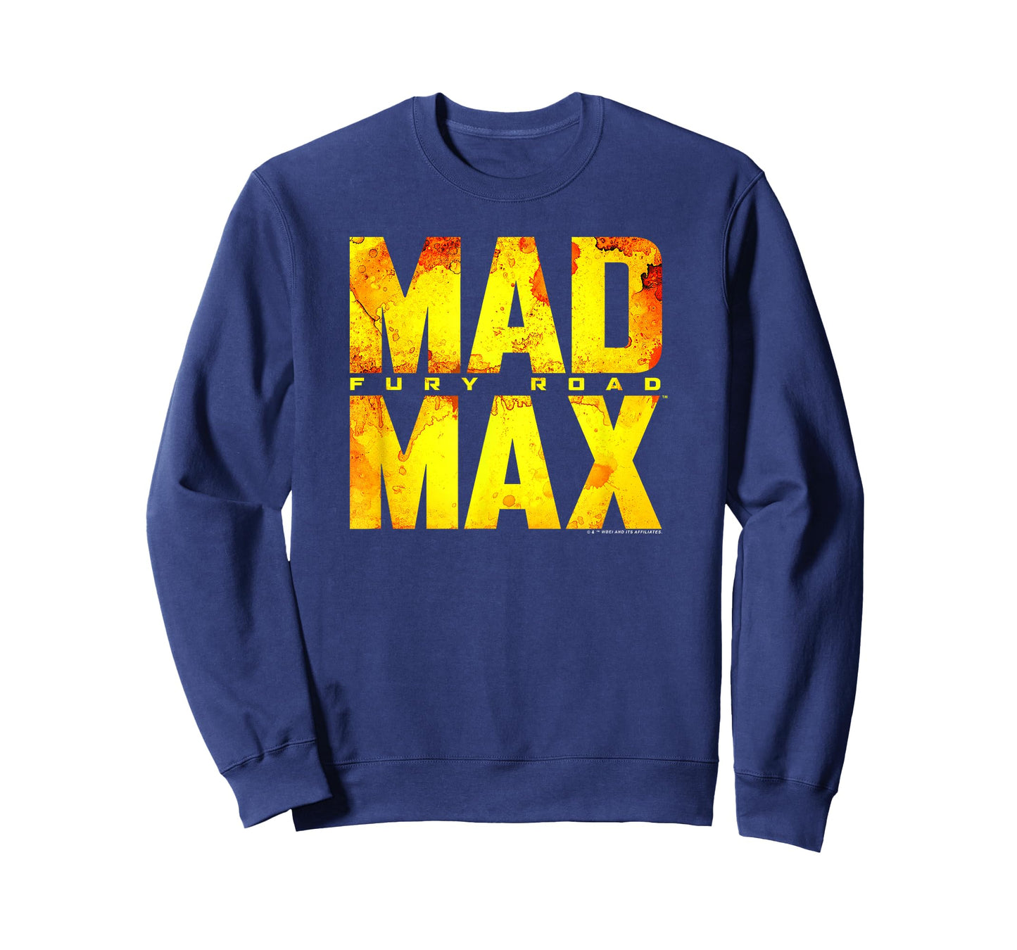 WB100 Mad Max Fury Road Bold Gold Stack Movie Logo T-Shirt