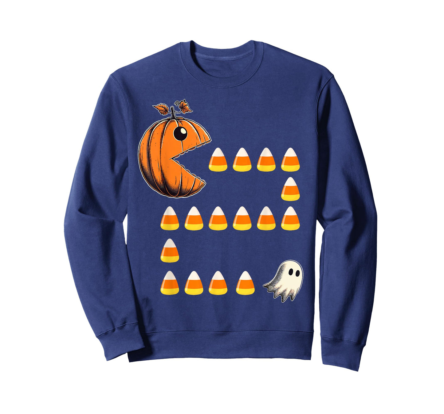 Funny Halloween Pumpkin Candy Corn Trick or Treat T-Shirt