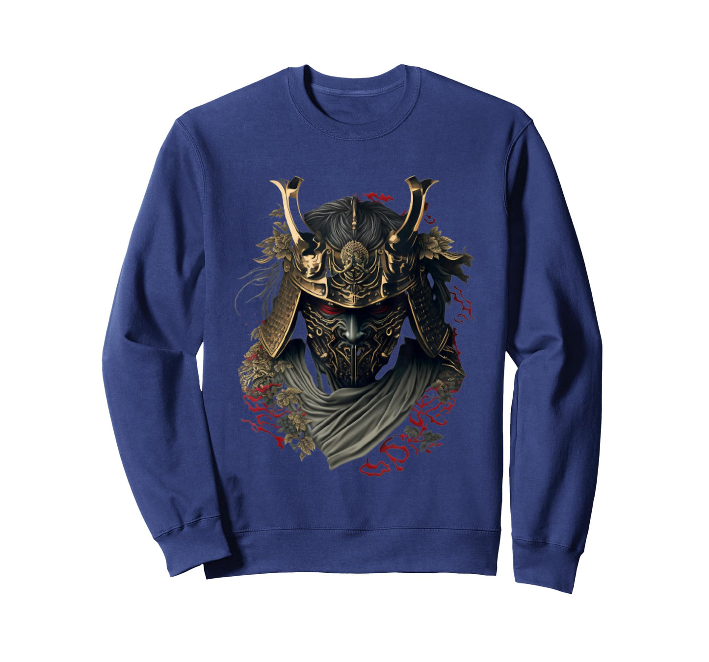 Samurai Helmet Warrior Bushido Oni Mask Japanese Culture T-Shirt