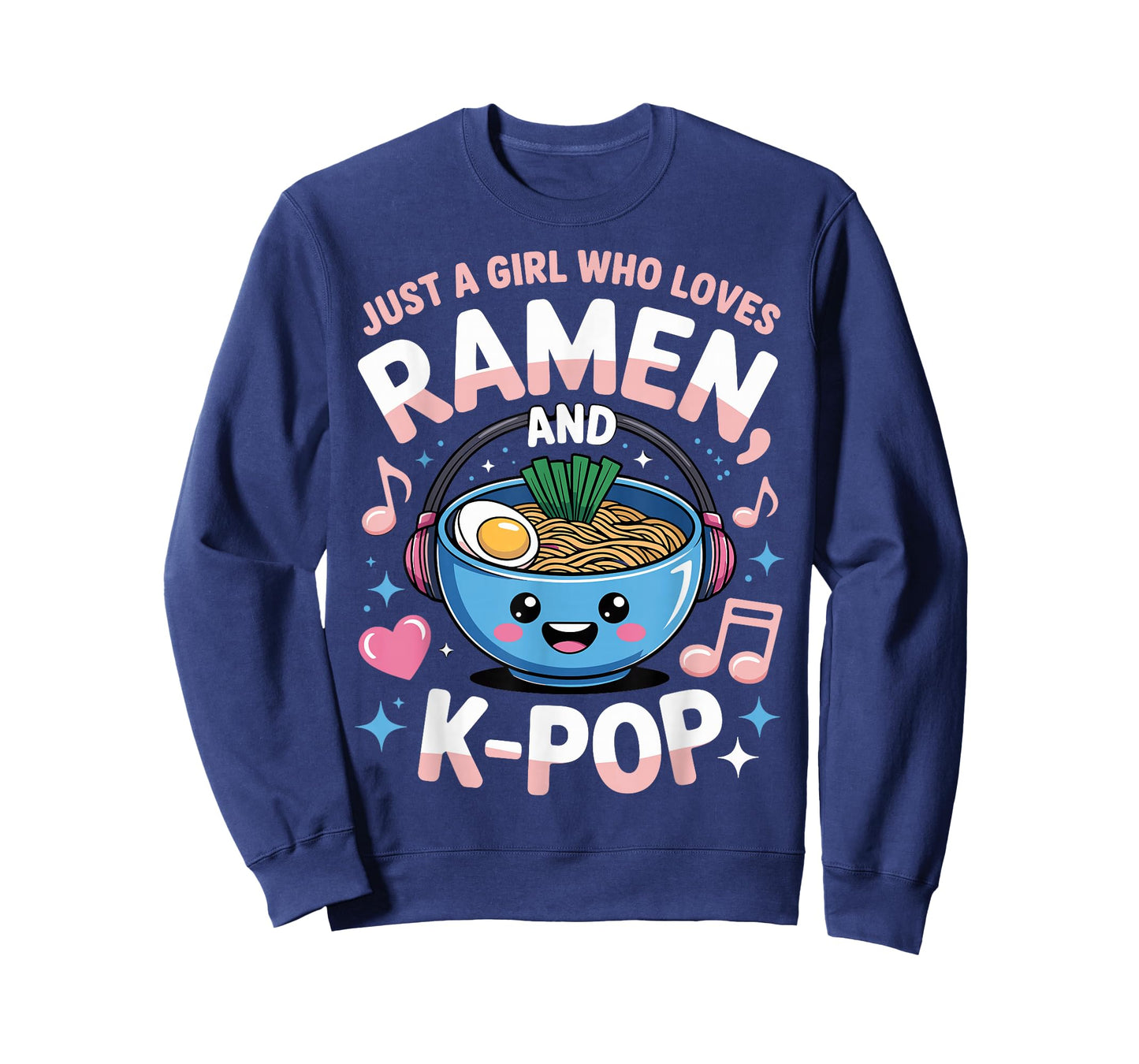 Ramen Kpop Just A Girl Who Loves Ramen and K-Pop K Pop Girl T-Shirt