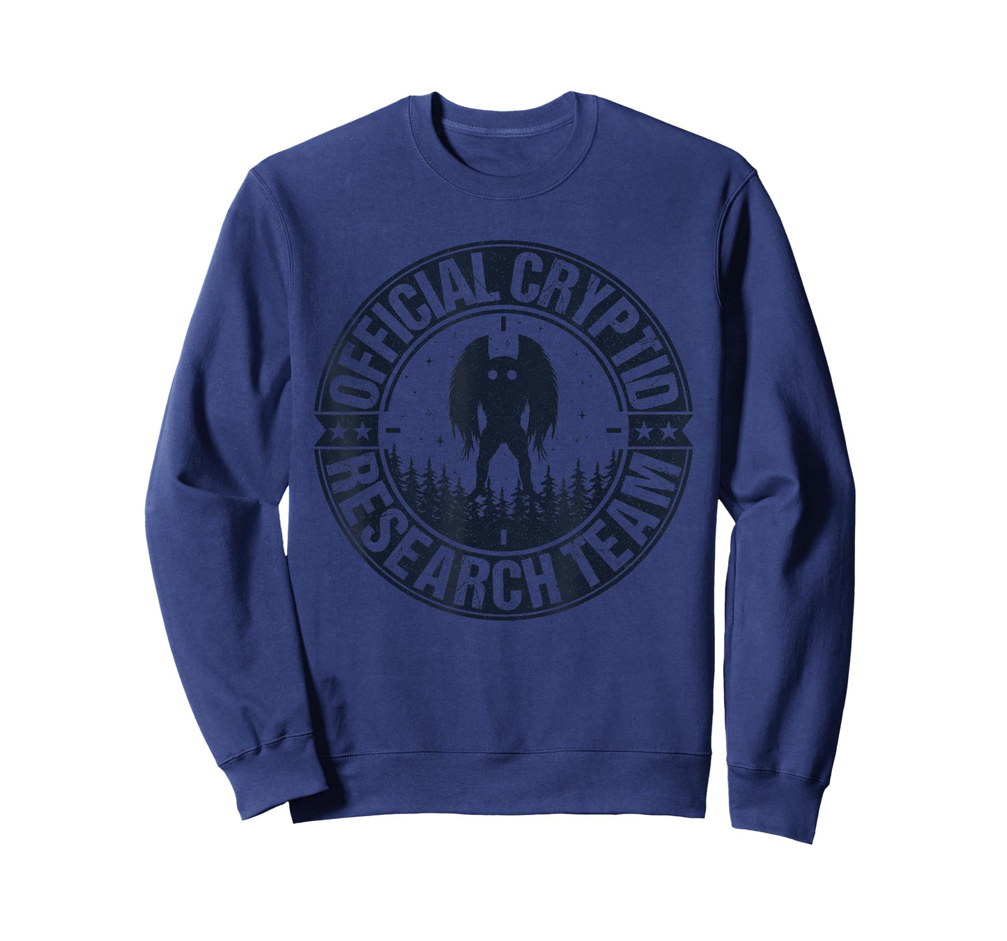Official Cryptid Research Team Mothman Hunting Creatures T-Shirt