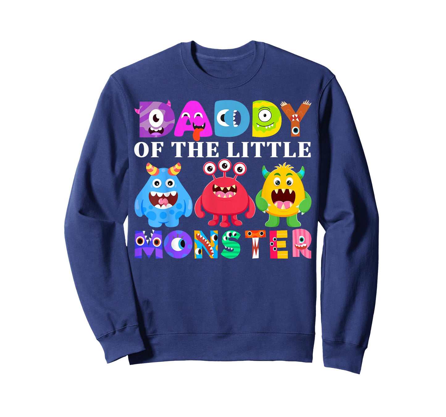 Daddy Little Monster Kids 1st Birthday Party Family Monster T-Shirt
