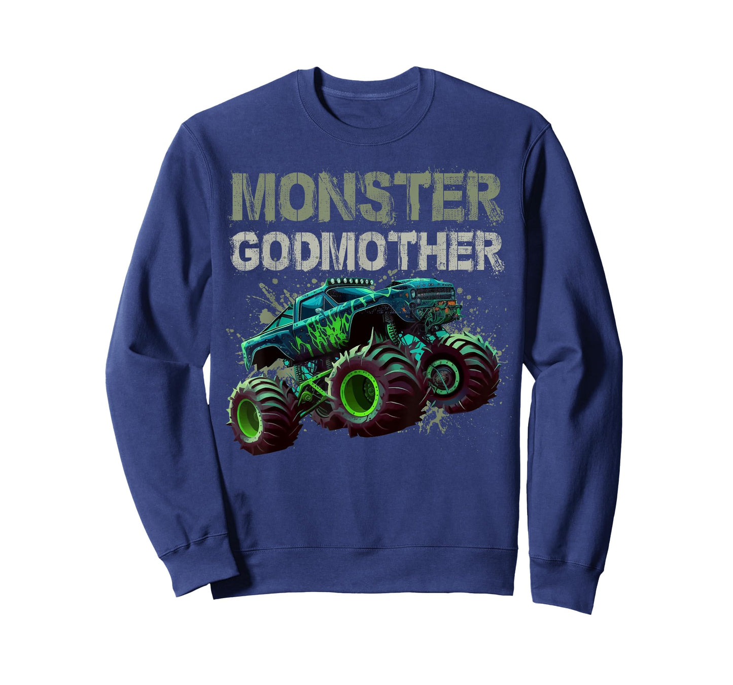 Monster Truck Godmother Family Matching Monster Truck Lovers T-Shirt