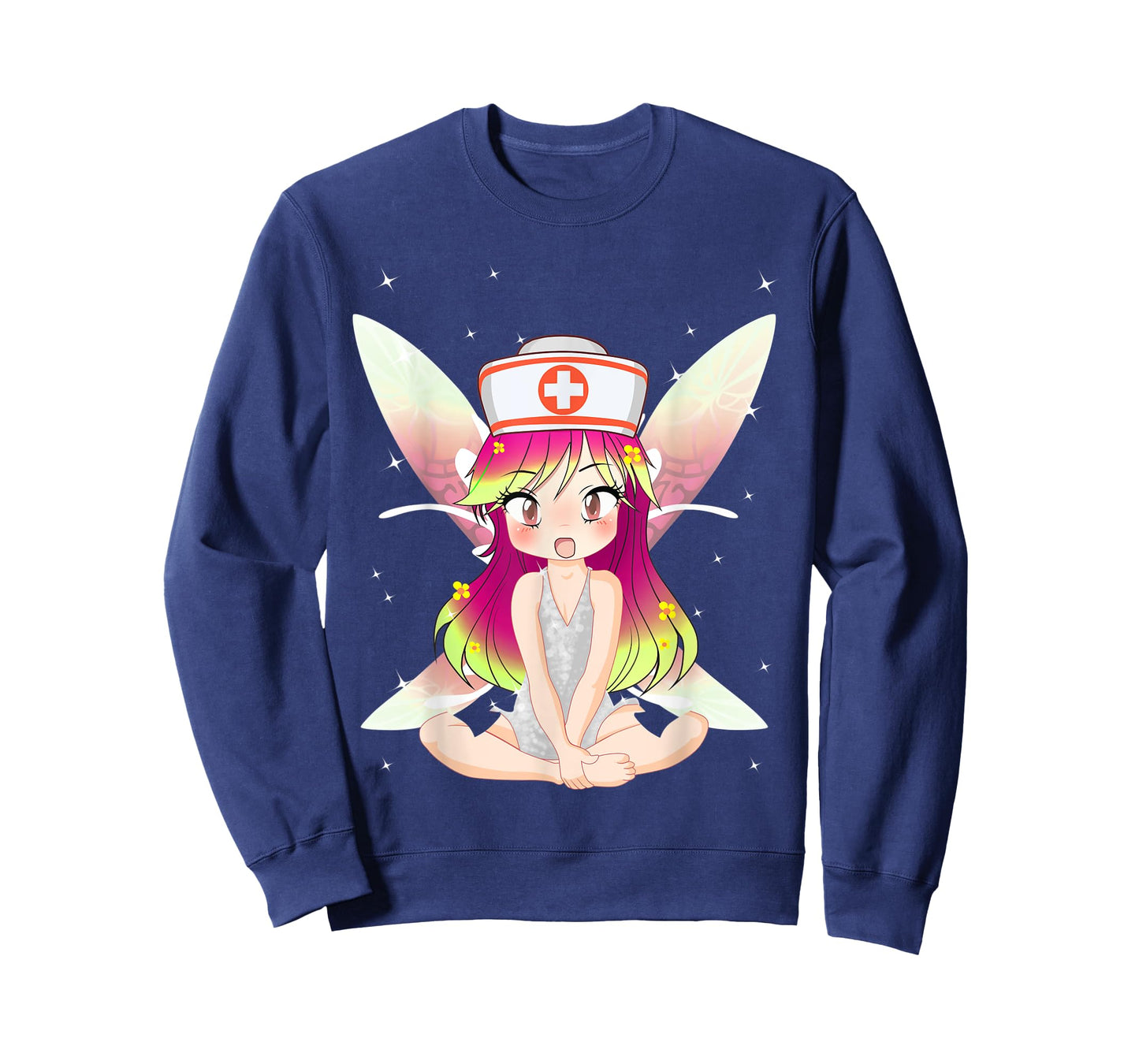 Anime Pixie Fairy Nurse Appreciation International Nurse Day T-Shirt