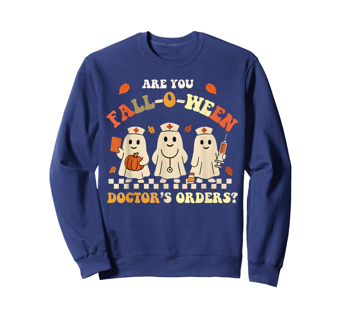 Funny are You Fall O Ween Doctor's Fall Halloween Nurse T-Shirt