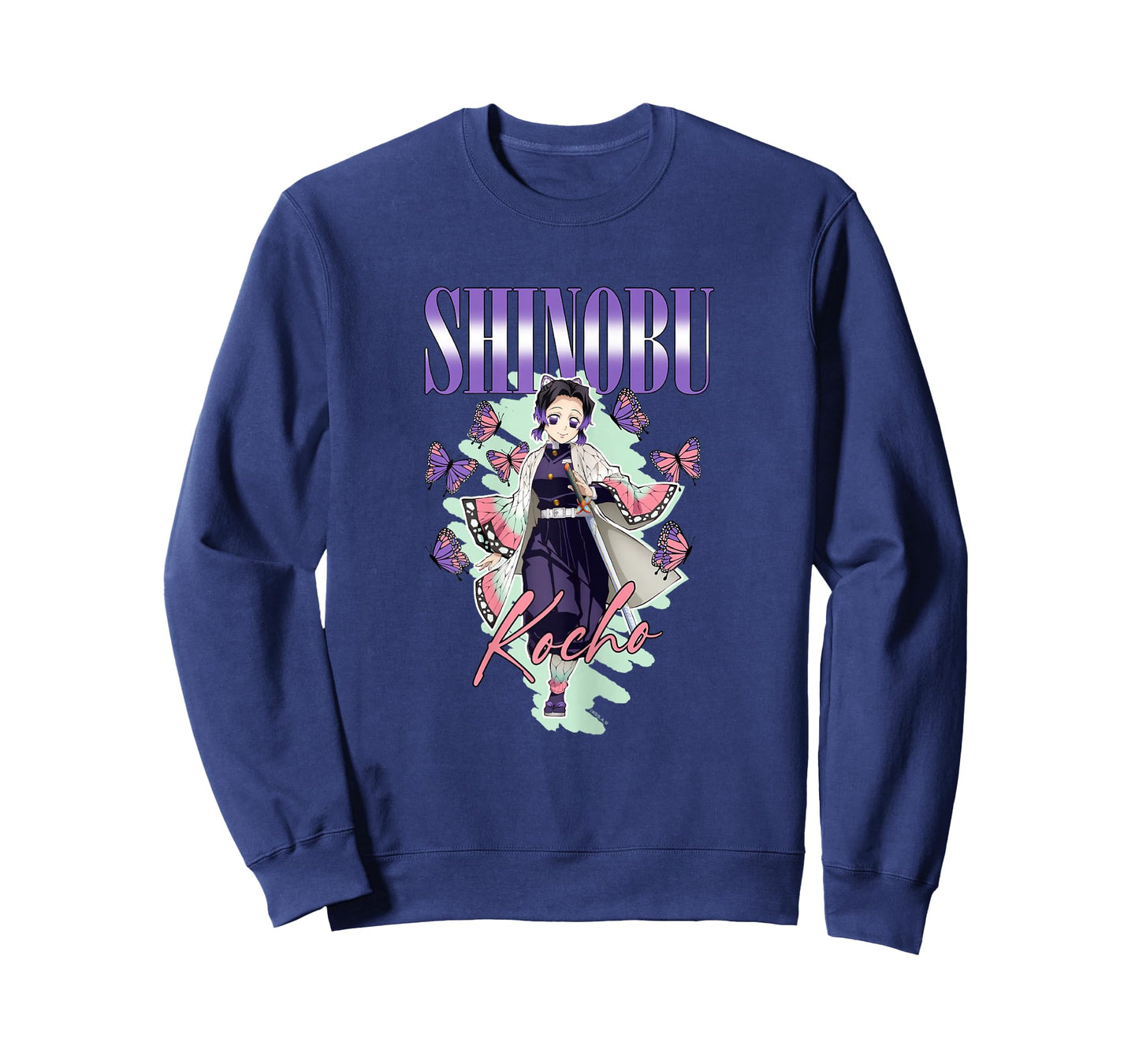 Demon Slayer: Kimetsu no Yaiba Shinobu Kocho Swift Butterfly T-Shirt