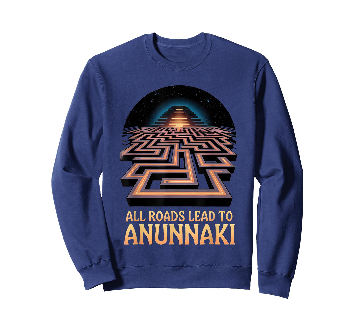 All Roads Lead to Anunnaki Enki Ancient Mesopotamia T-Shirt