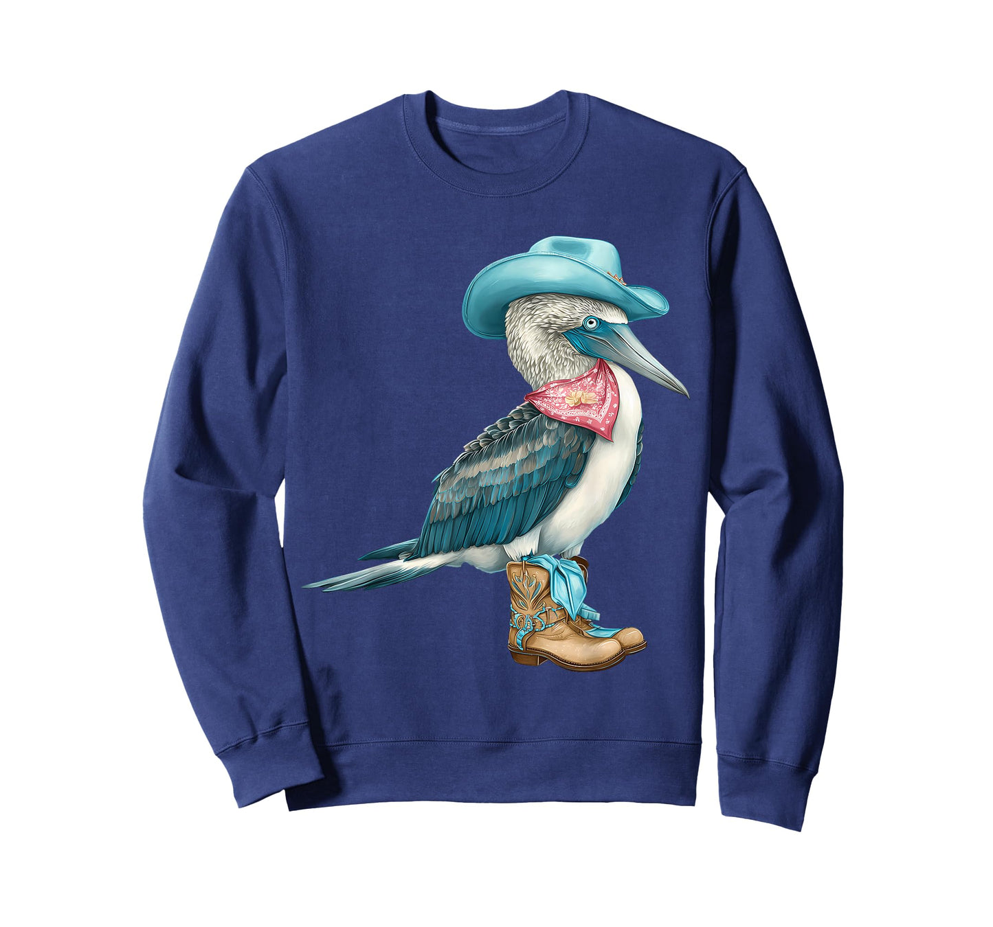 Country Cowboy Blue Footed Booby Rodeo Cowgirl Western T-Shirt