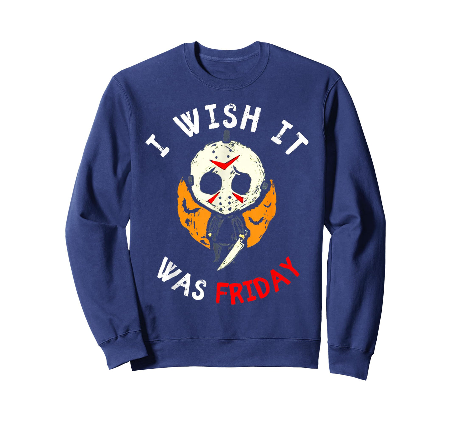 I Wish It was Friday Funny Scary Halloween T-Shirt