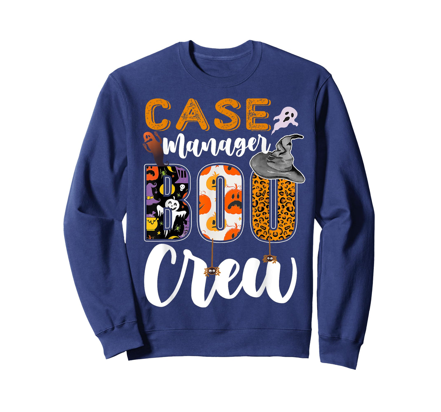 Case Manager Boo Crew Halloween Matching Social Services T-Shirt