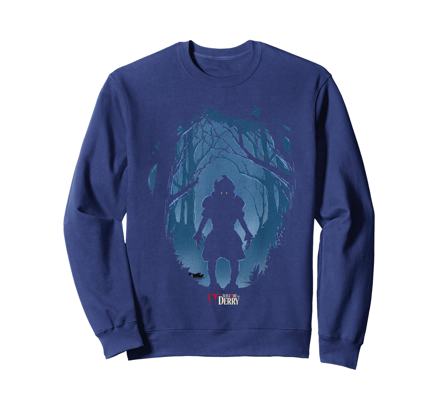 Welcome to Derry Pennywise Silhouette in The Deep Forest T-Shirt