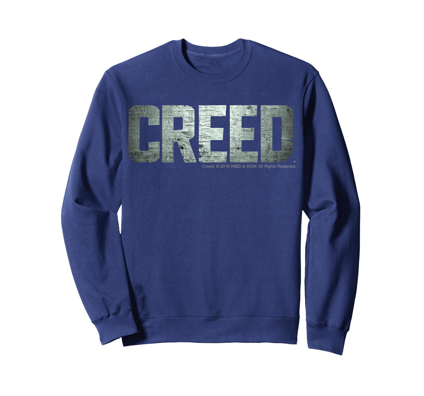 Creed Distressed Silver Movie Logo T-Shirt