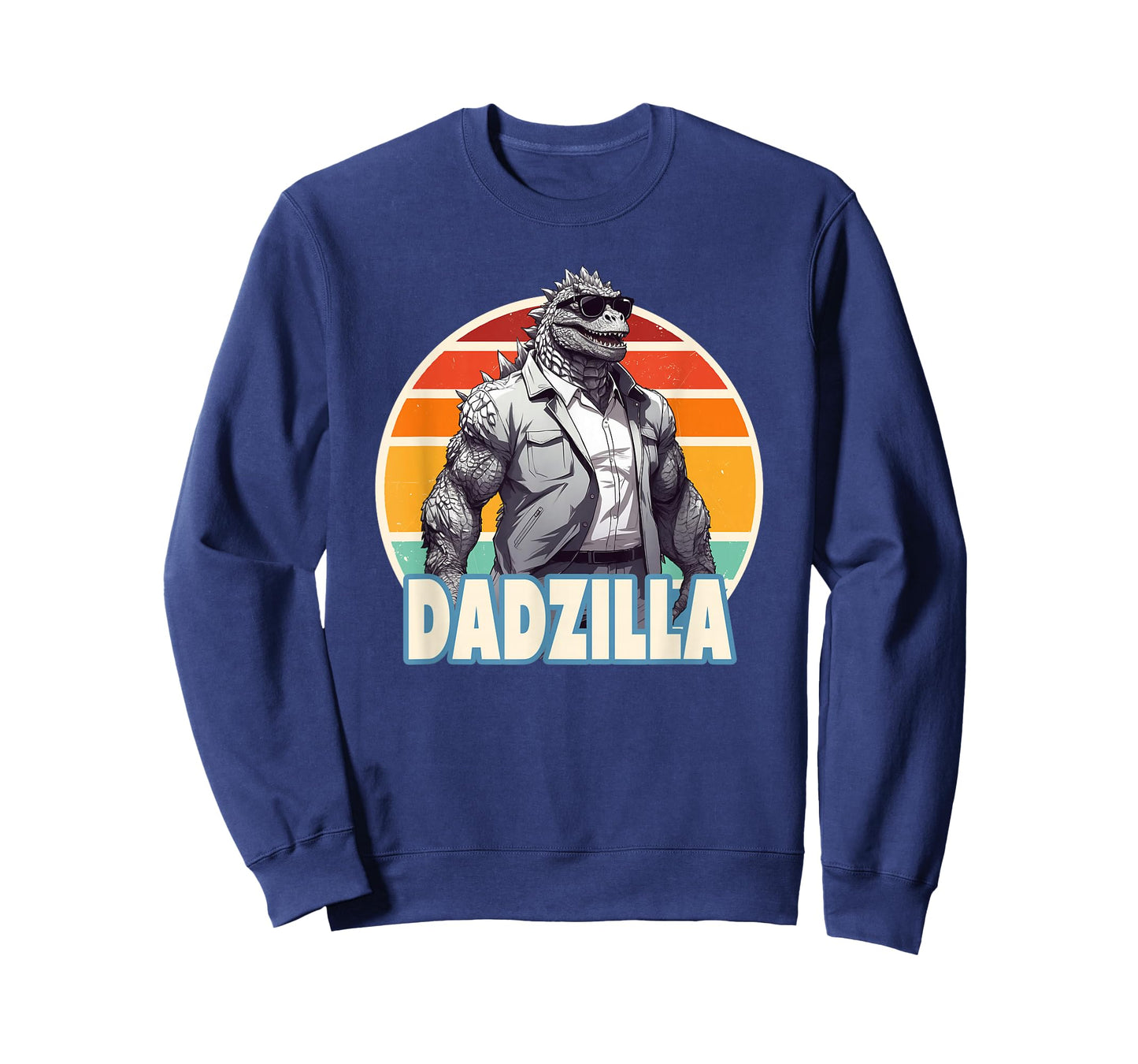 Dadzilla The Rad Dad Kaiju Vibes T-Shirt