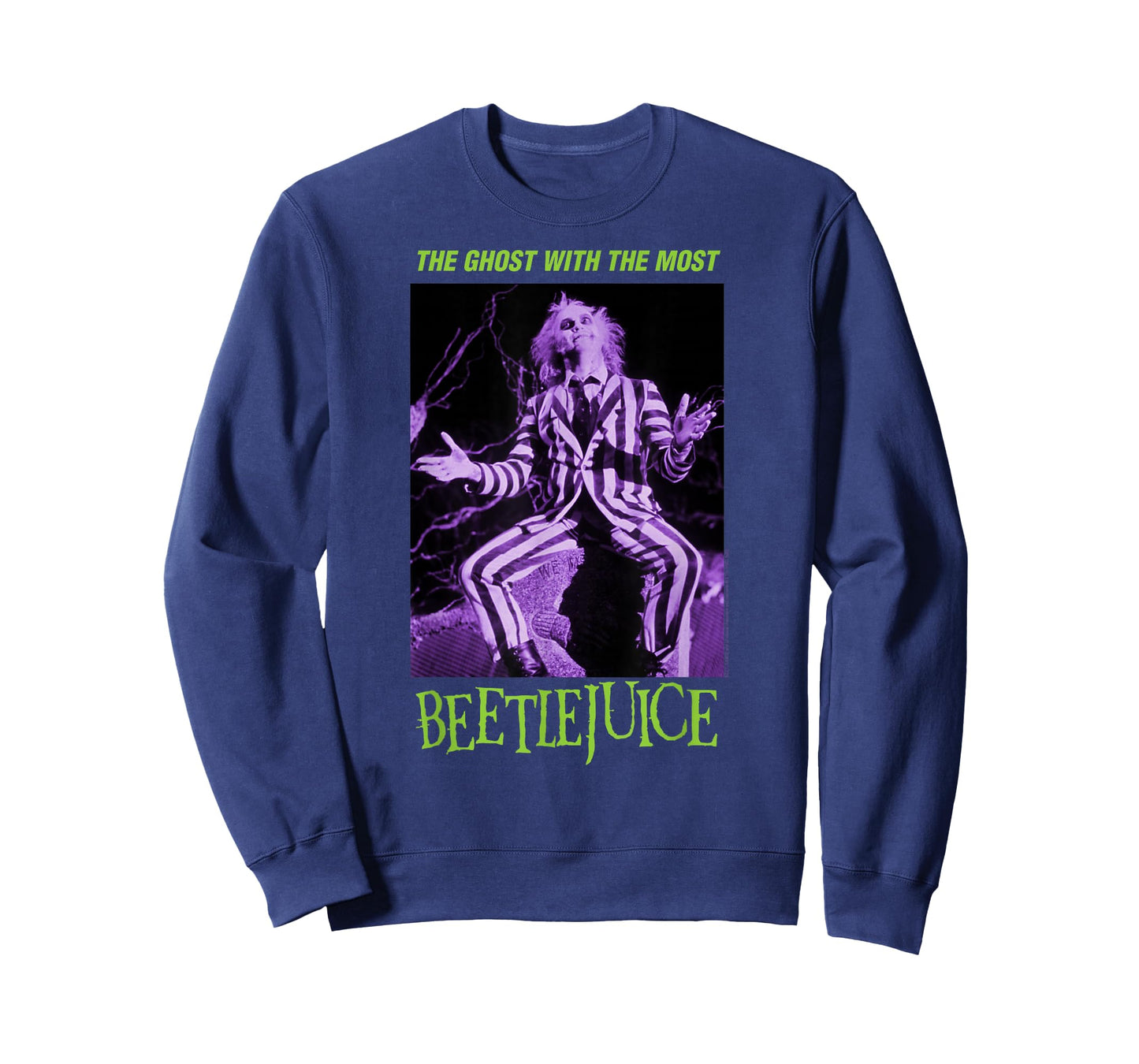 Beetlejuice Ghost with The Most Purple Photo Movie T-Shirt