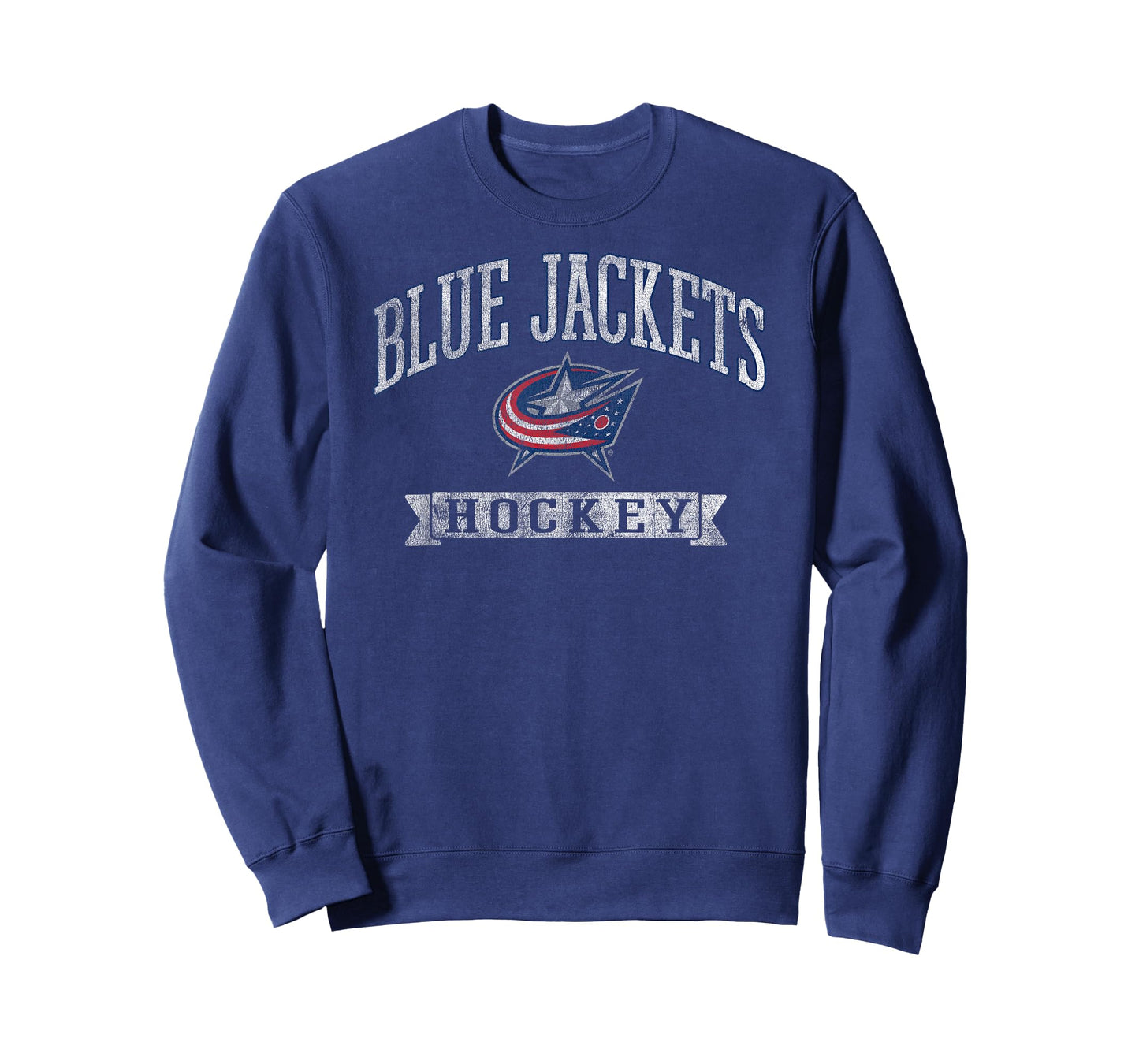 Columbus Blue Jackets Vintage Hockey Dark Heather Licensed T-Shirt