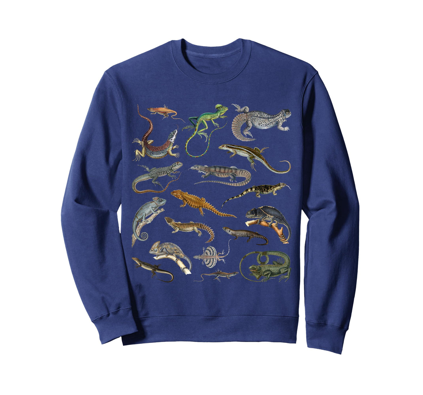 Lizards Collage Reptile Types Of Lizards Cool Lizards Lover T-Shirt