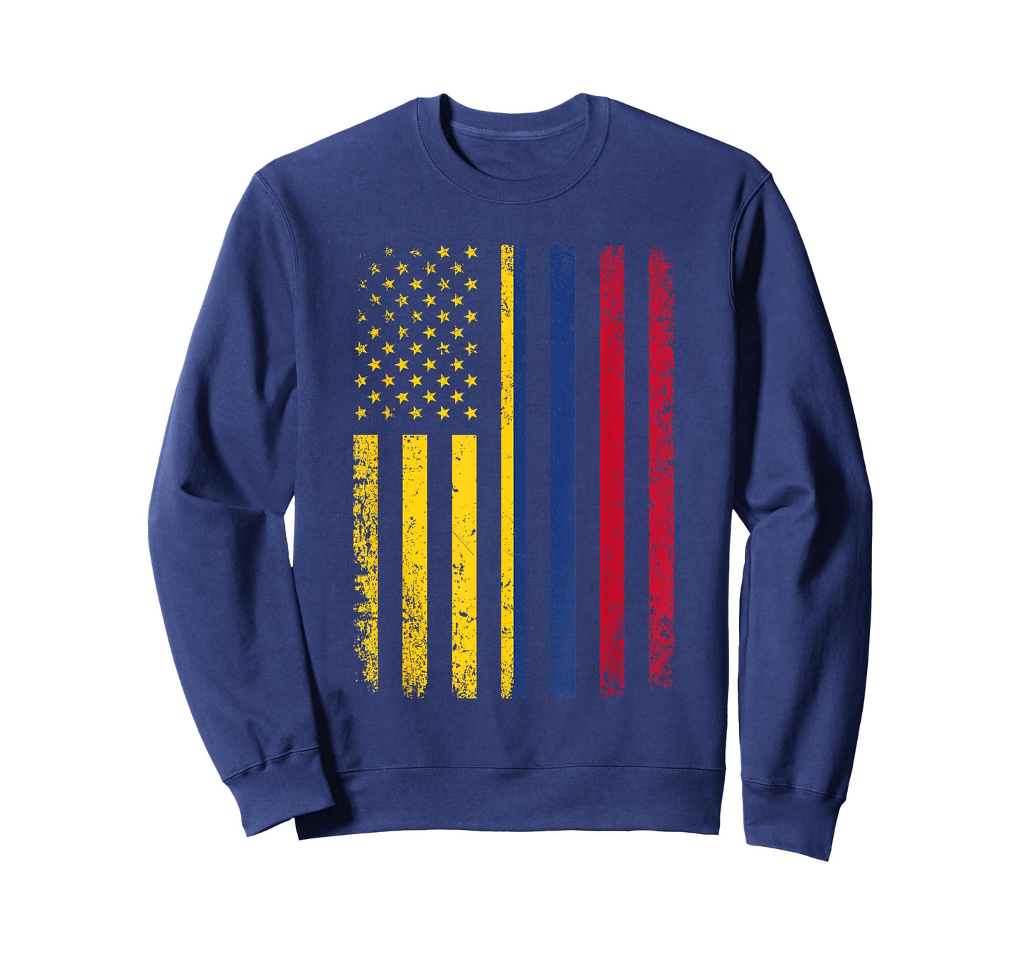 Colombia Flag 4th of July USA Colombian Flag Women Kids Men T-Shirt