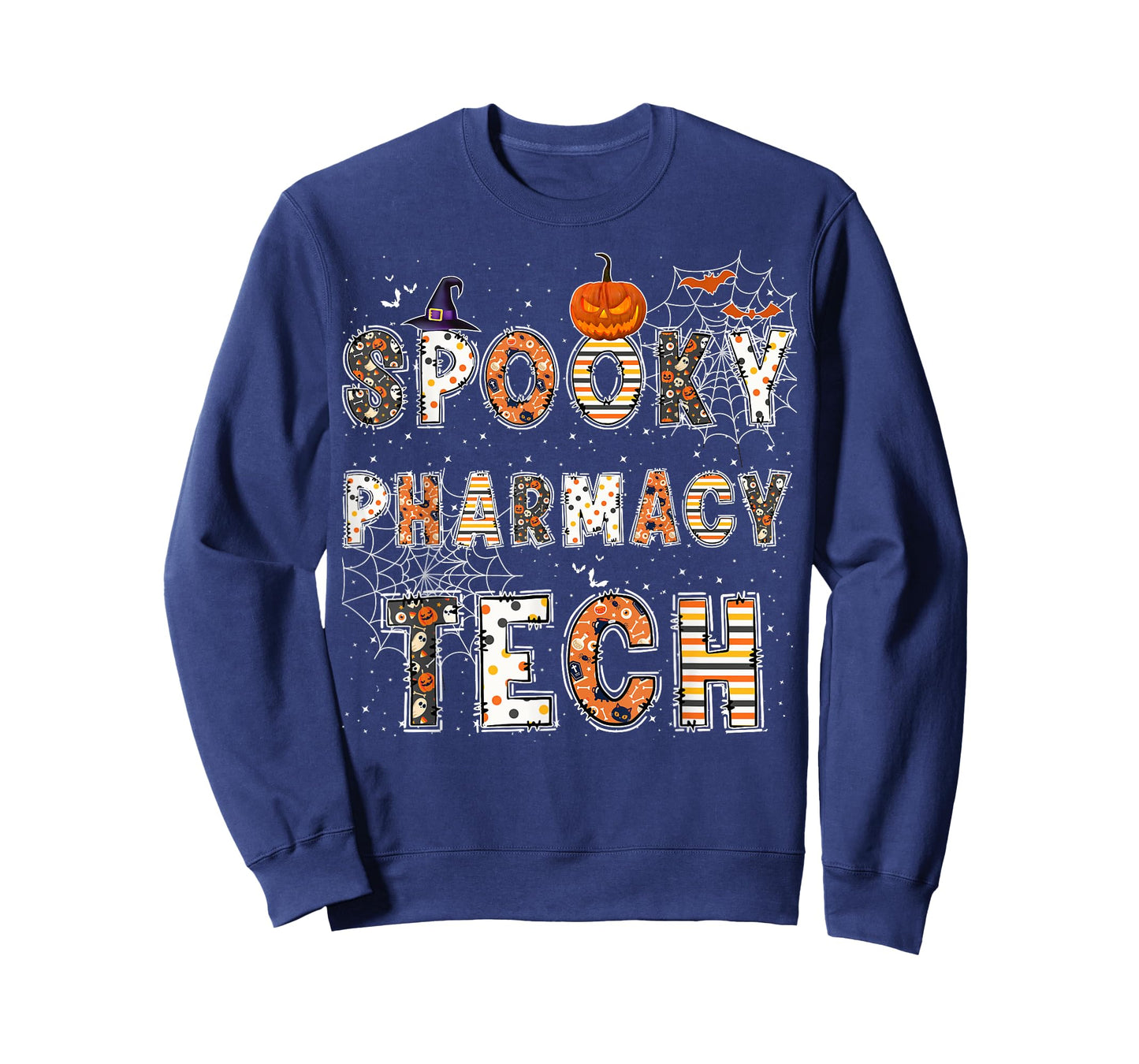 Spooky Pharmacy Technician Halloween Costume Pharmacy Tech T-Shirt