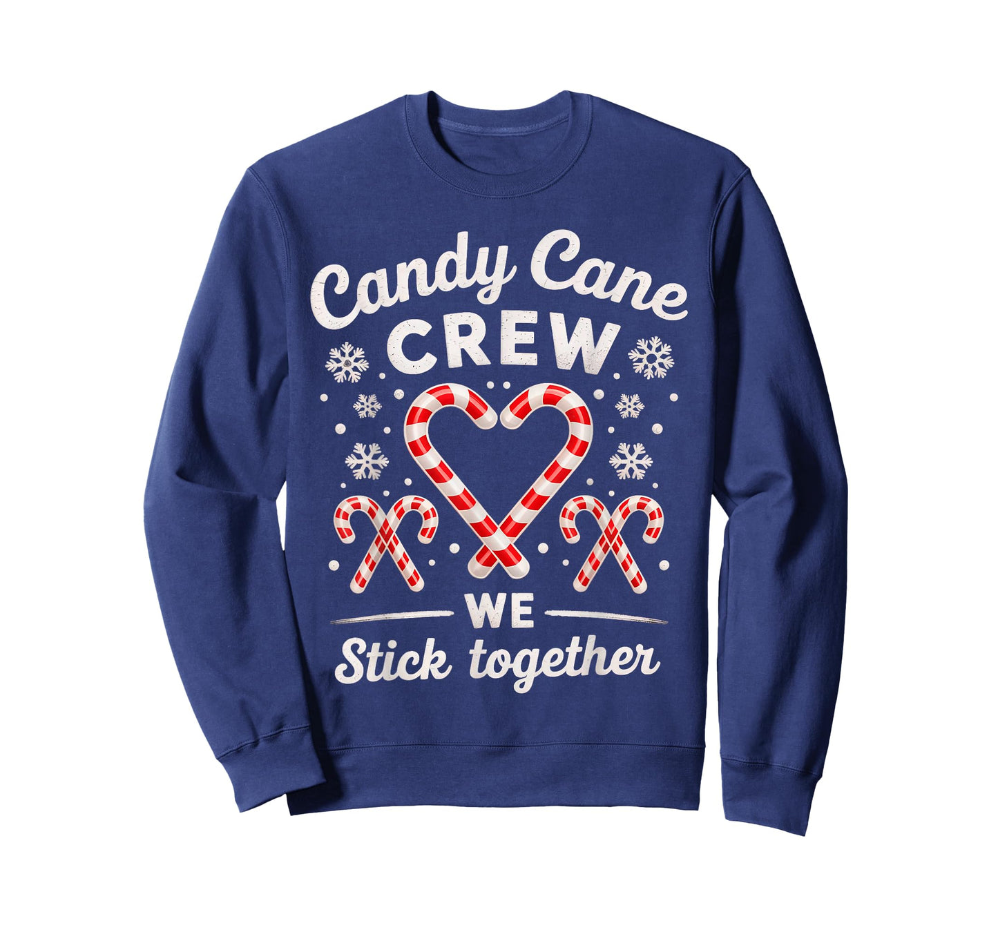 Christmas Candy Cane Heart Holiday Family Matching Pajama T-Shirt