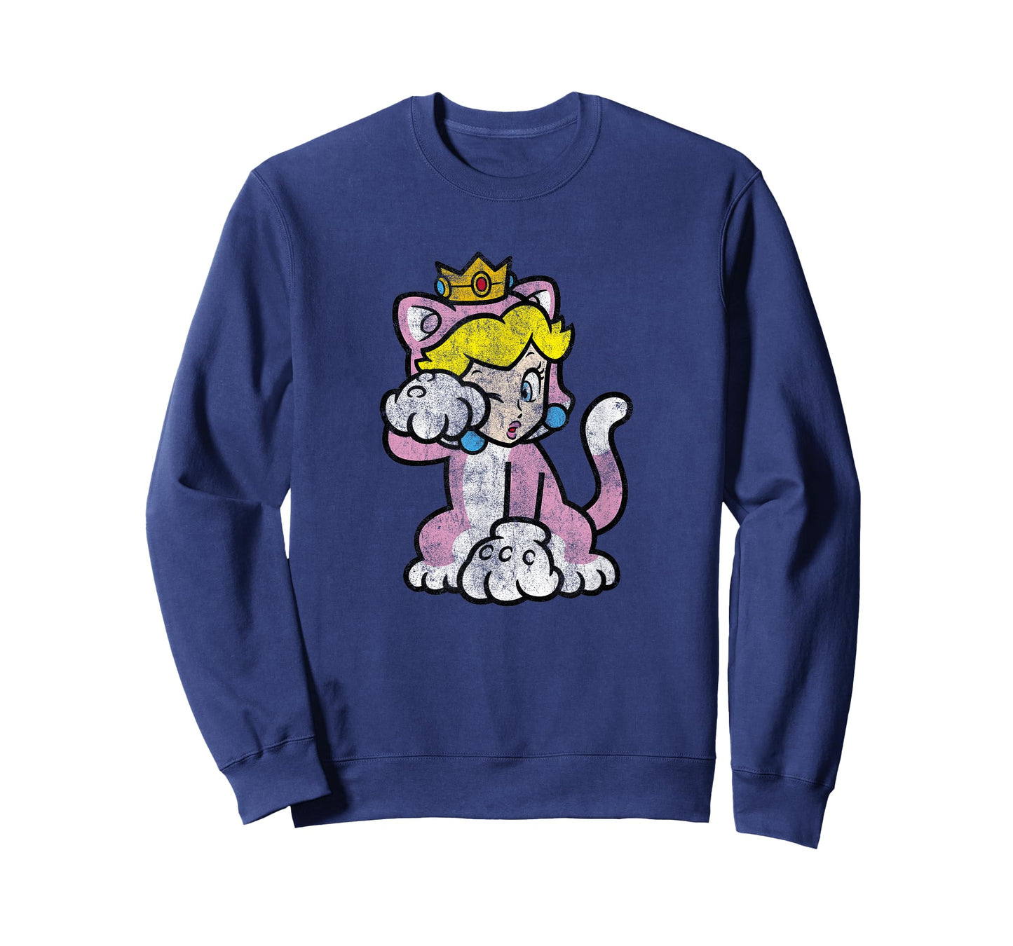 Super Mario 3D Bowser's Fury Princess Peach Cat Portrait T-Shirt