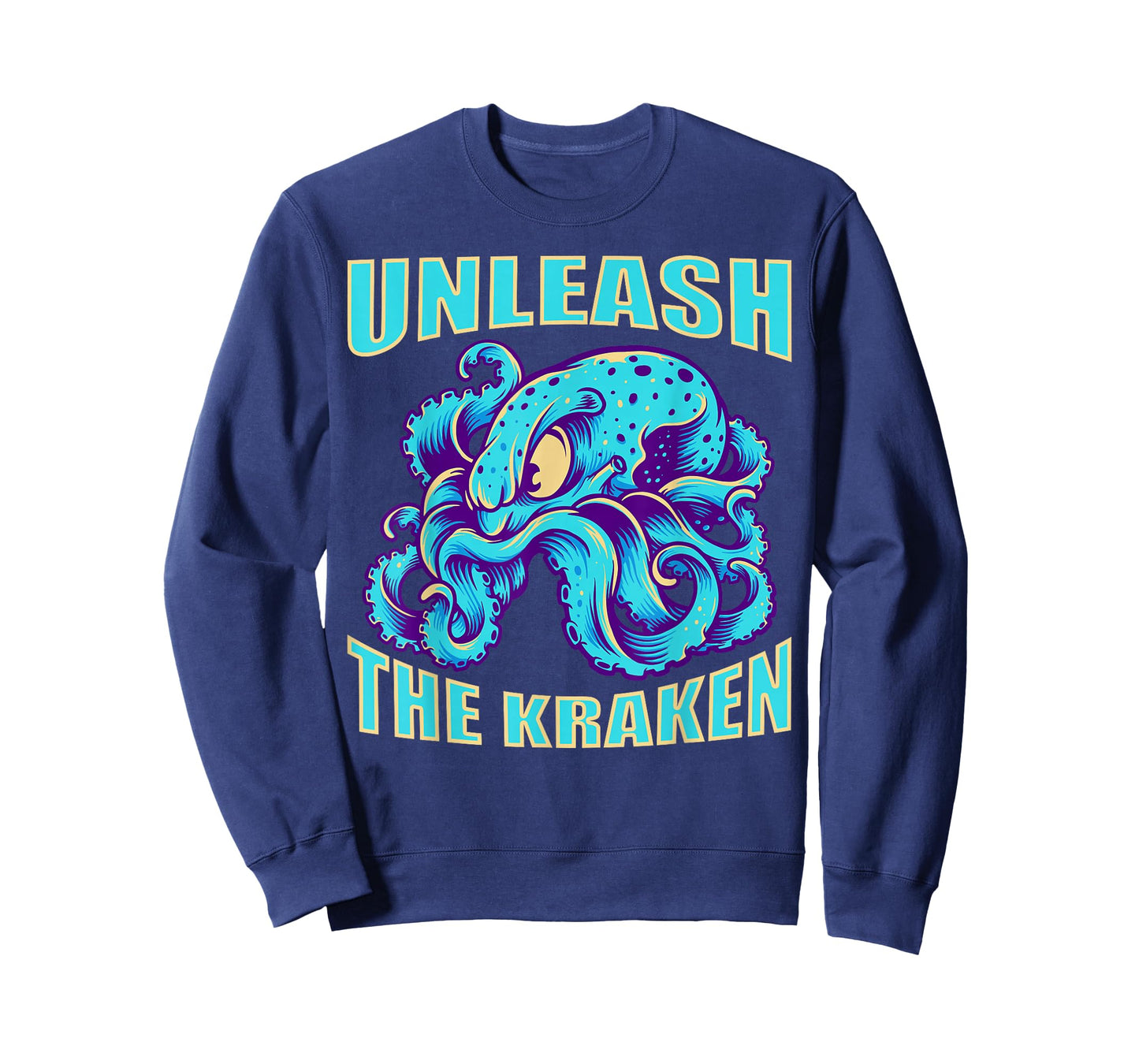 Kraken Sea Monster Vintage Unleash the Kraken Giant Kraken T-Shirt