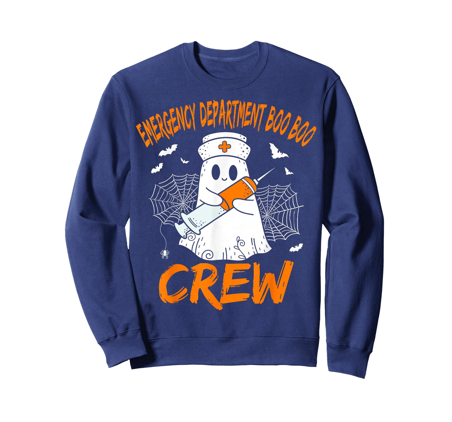 Emergency Department Boo Crew Ghost ER Nurse Halloween T-Shirt