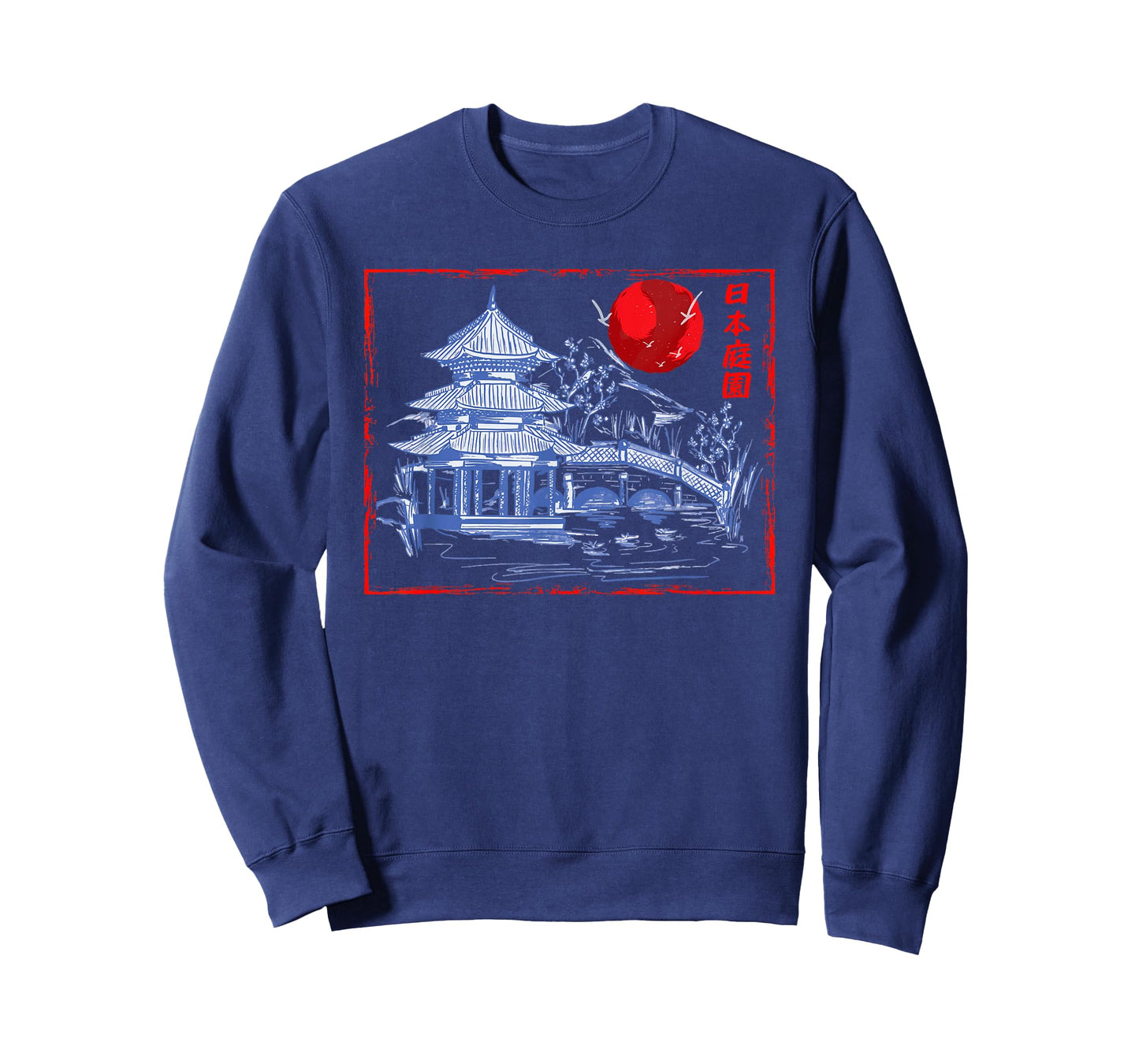 Japanese Garden Line Art Nature Architecture Japan T-Shirt