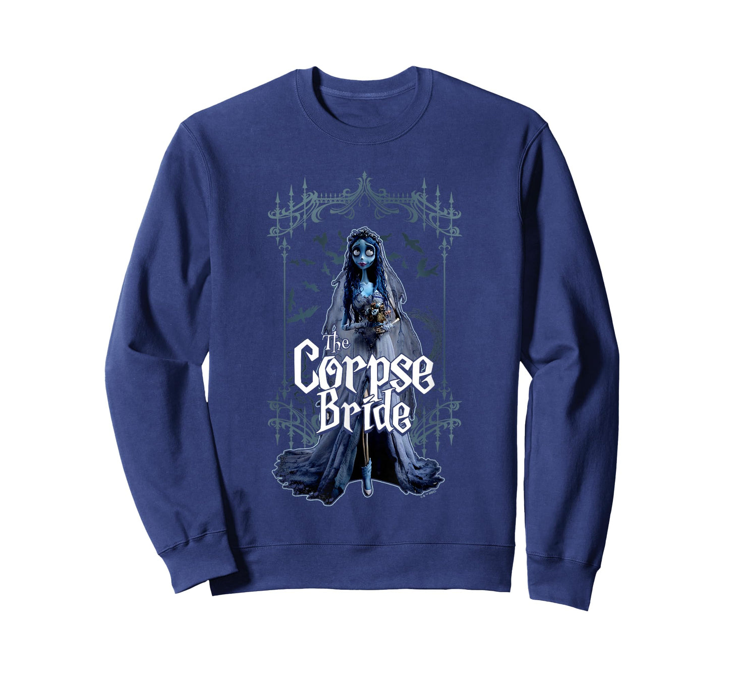 Corpse Bride Emily The Corpse Bride Scary Frame Portrait T-Shirt