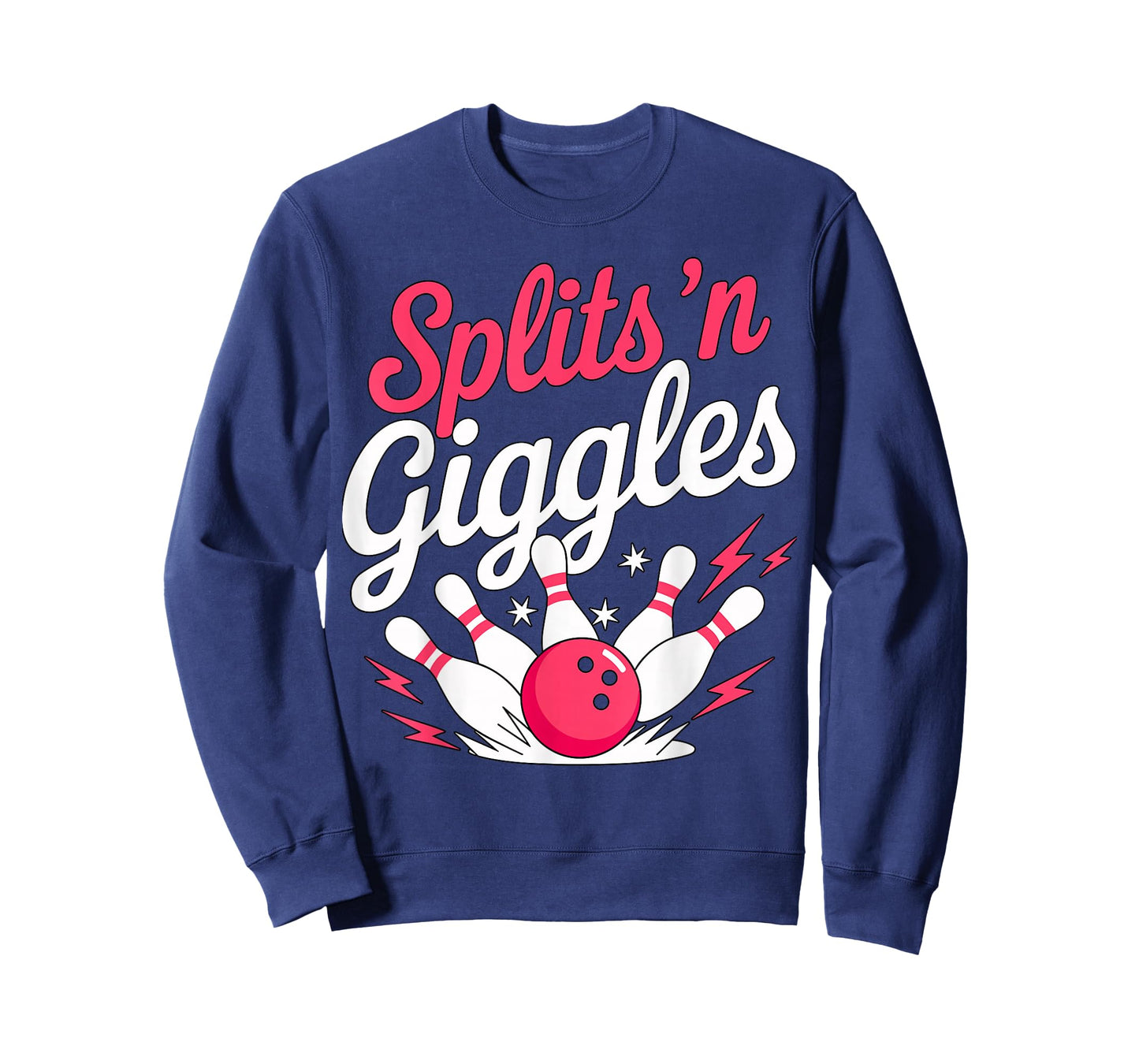 Splits ’n Giggles Funny Bowling Team T-Shirt