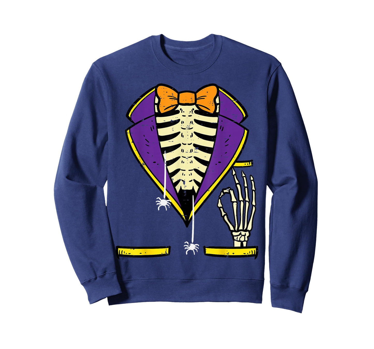Halloween Tuxedo Skeleton Costume Men Boys Kids Toddler Men T-Shirt