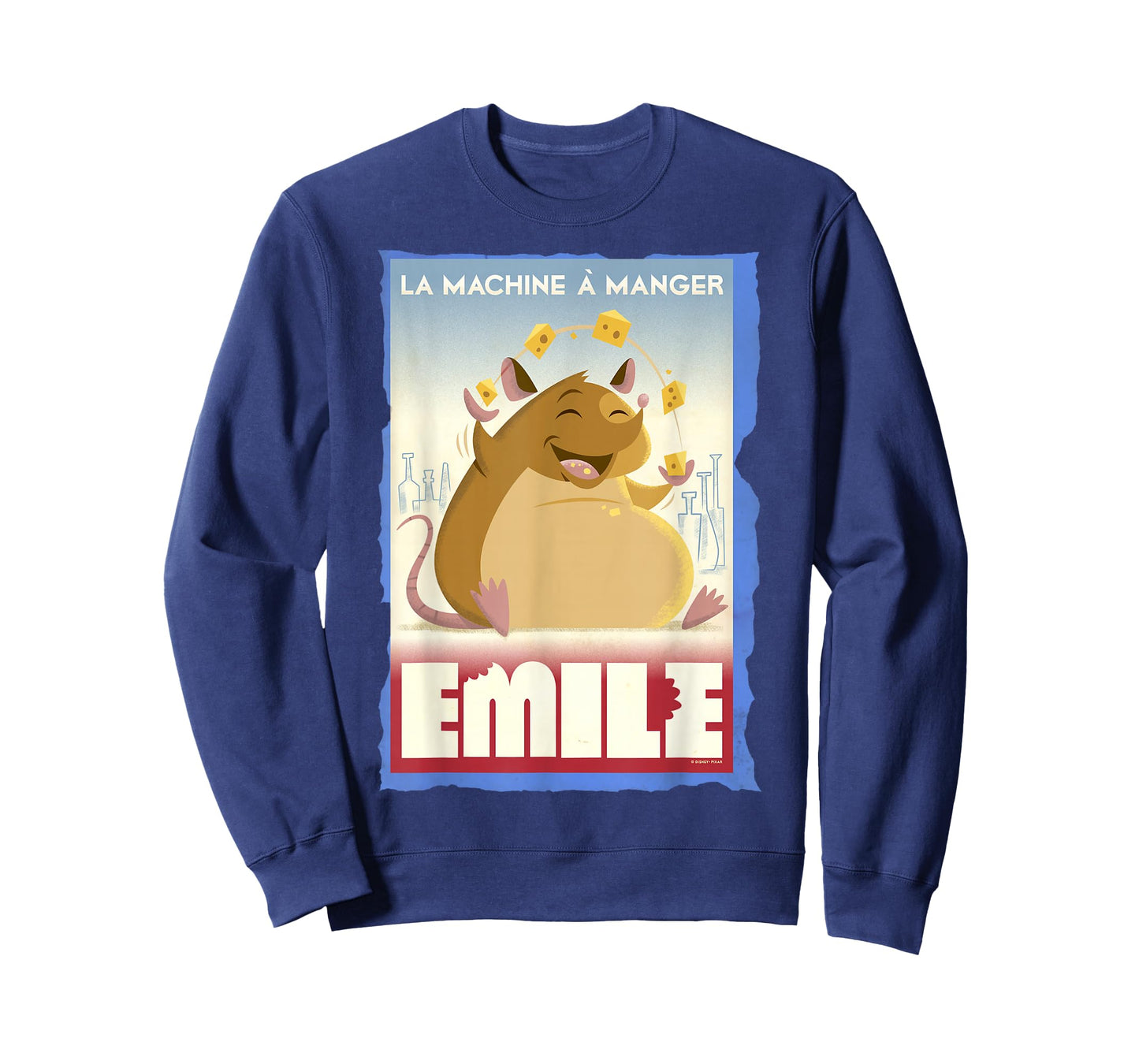 Disney Pixar Ratatouille Emile Eating Poster T-Shirt