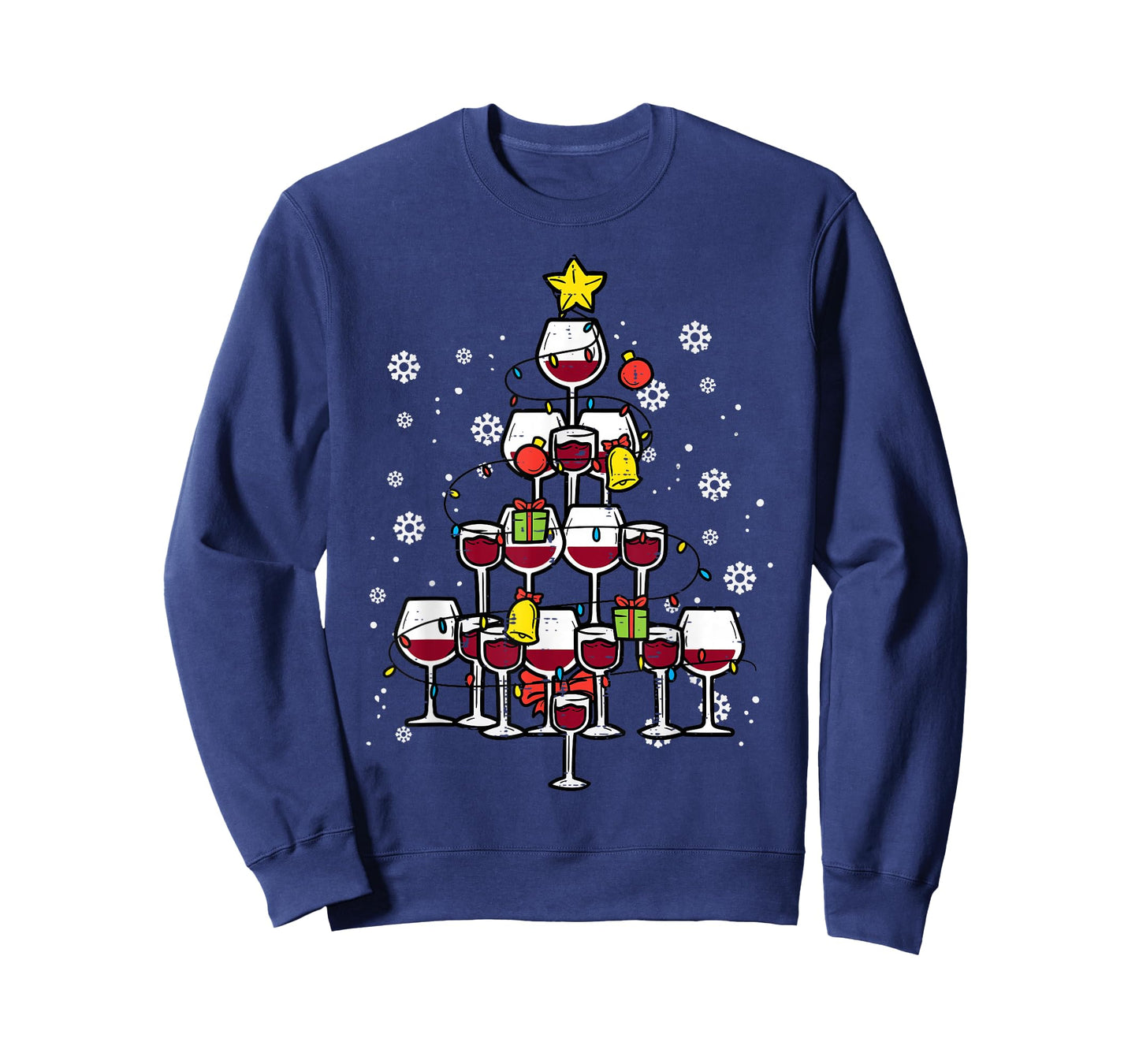 Christmas Tree Funny Winter Xmas Women Men Adult T-Shirt