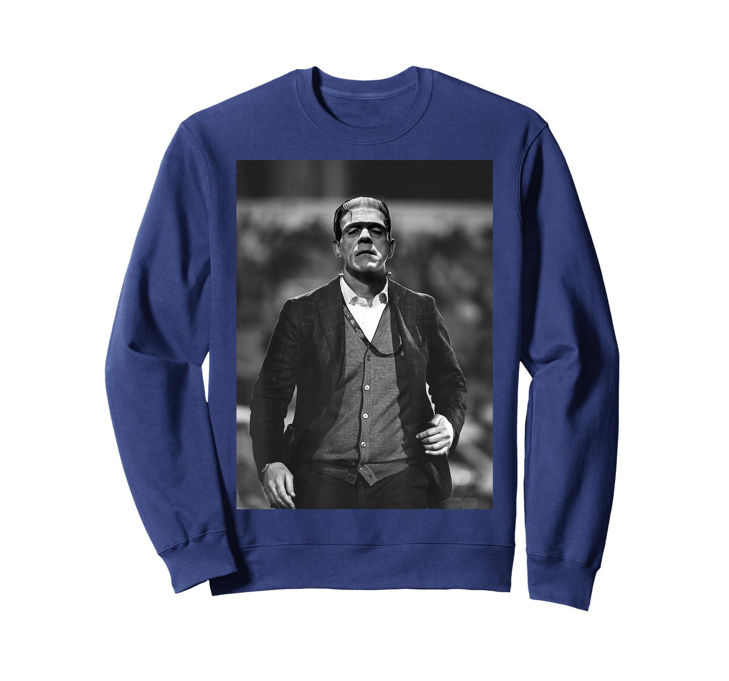 Frankenstein Cool Dapper Frankenstein Monster Suit Halloween T-Shirt Small