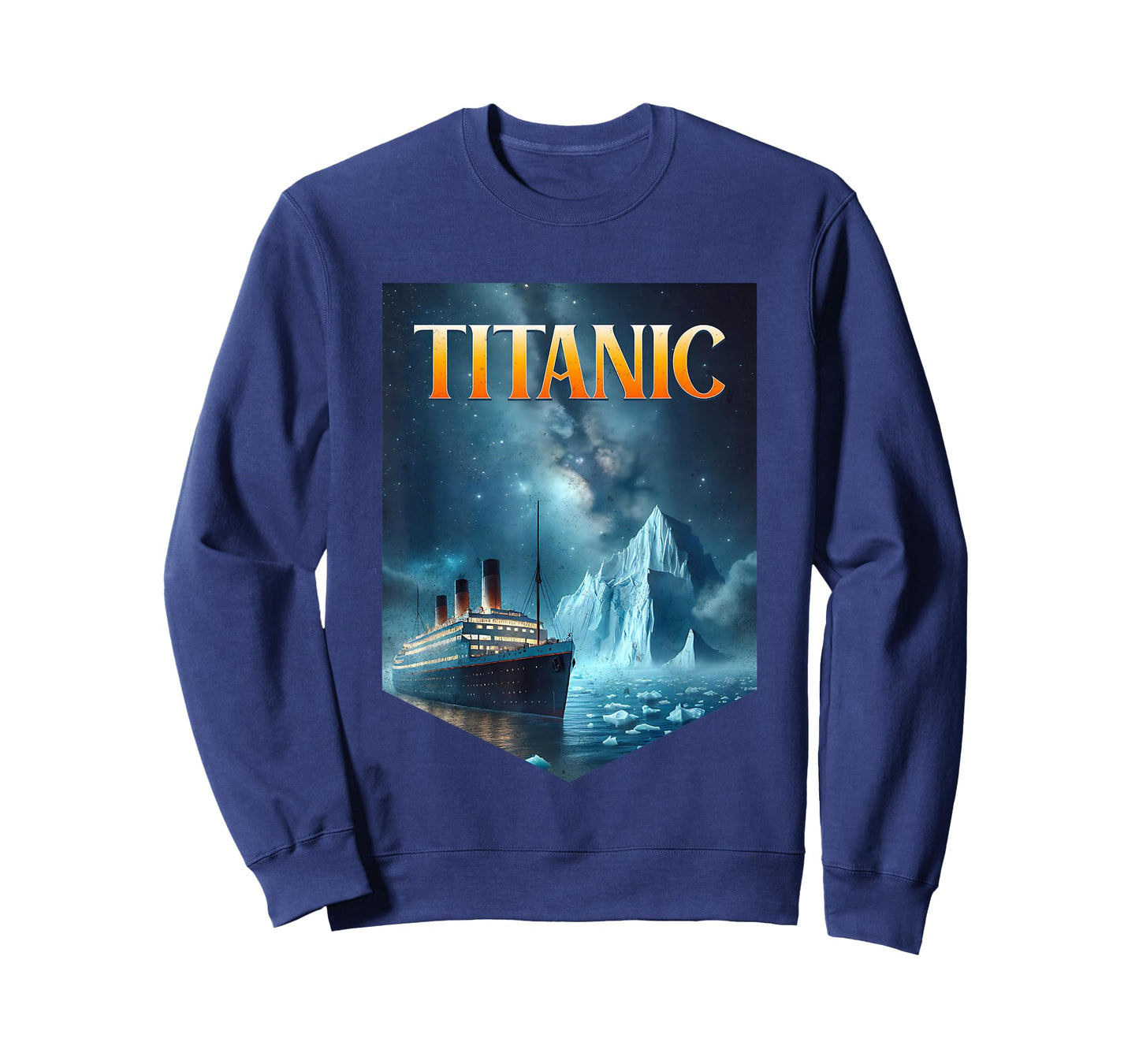 Titanic Cruise Ship Iceberg 1912 RMS Voyage Men Women Kids T-Shirt