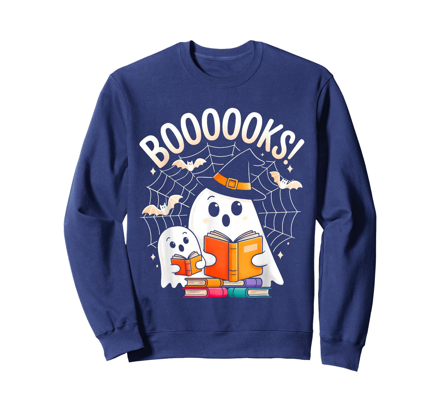 Boooooks Teacher Halloween Costume Book Reader Librarian T-Shirt
