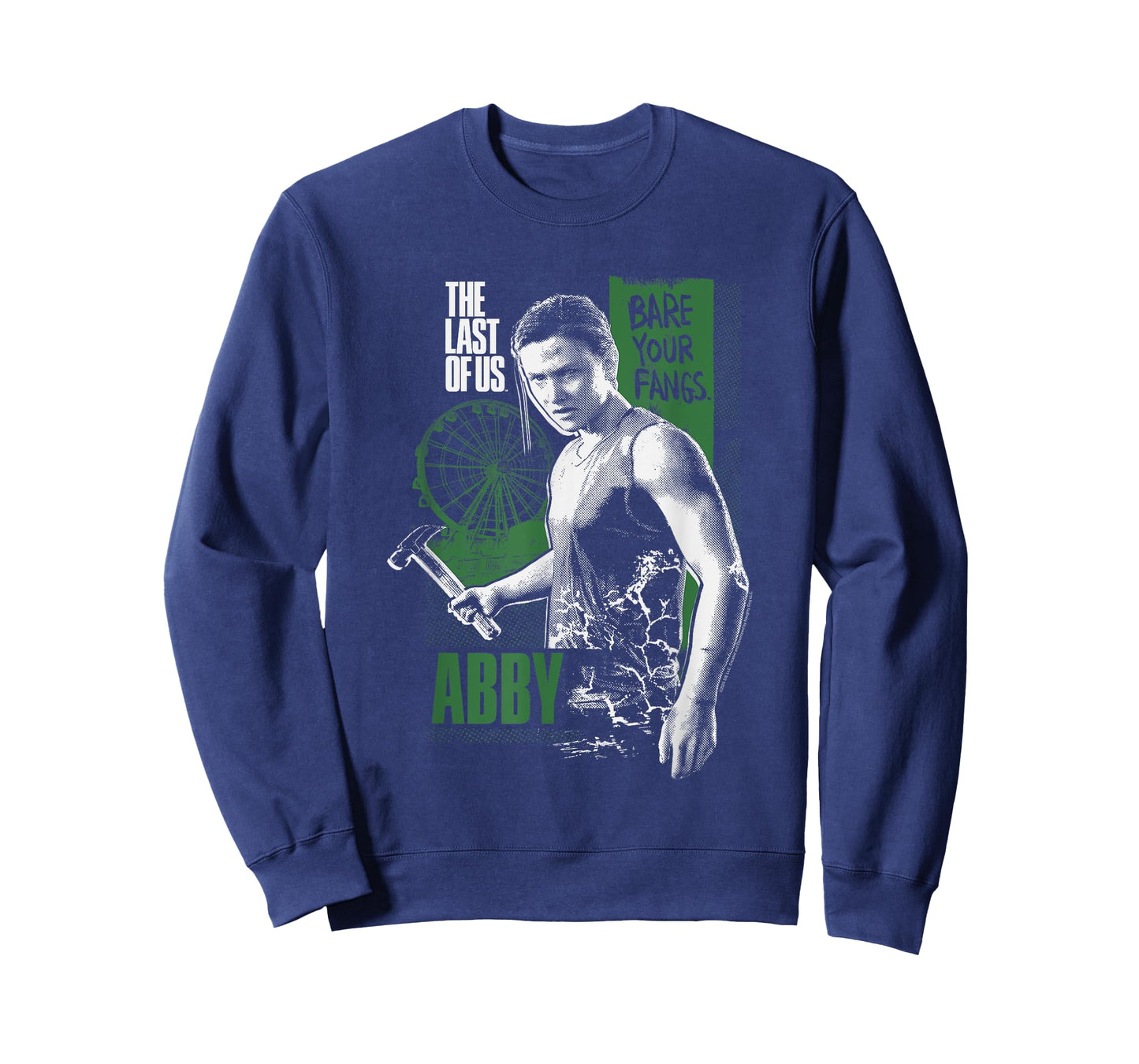 The Last of Us Abby Hammer Bare Your Fangs Video Game T-Shirt