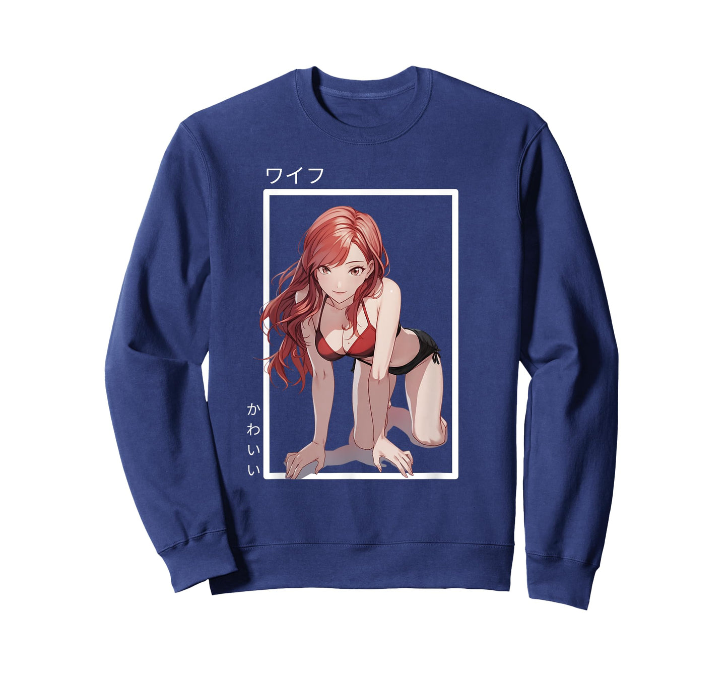 Waifu Anime Girl For Men Women Hentai Weeb Japanese Graphic T-Shirt