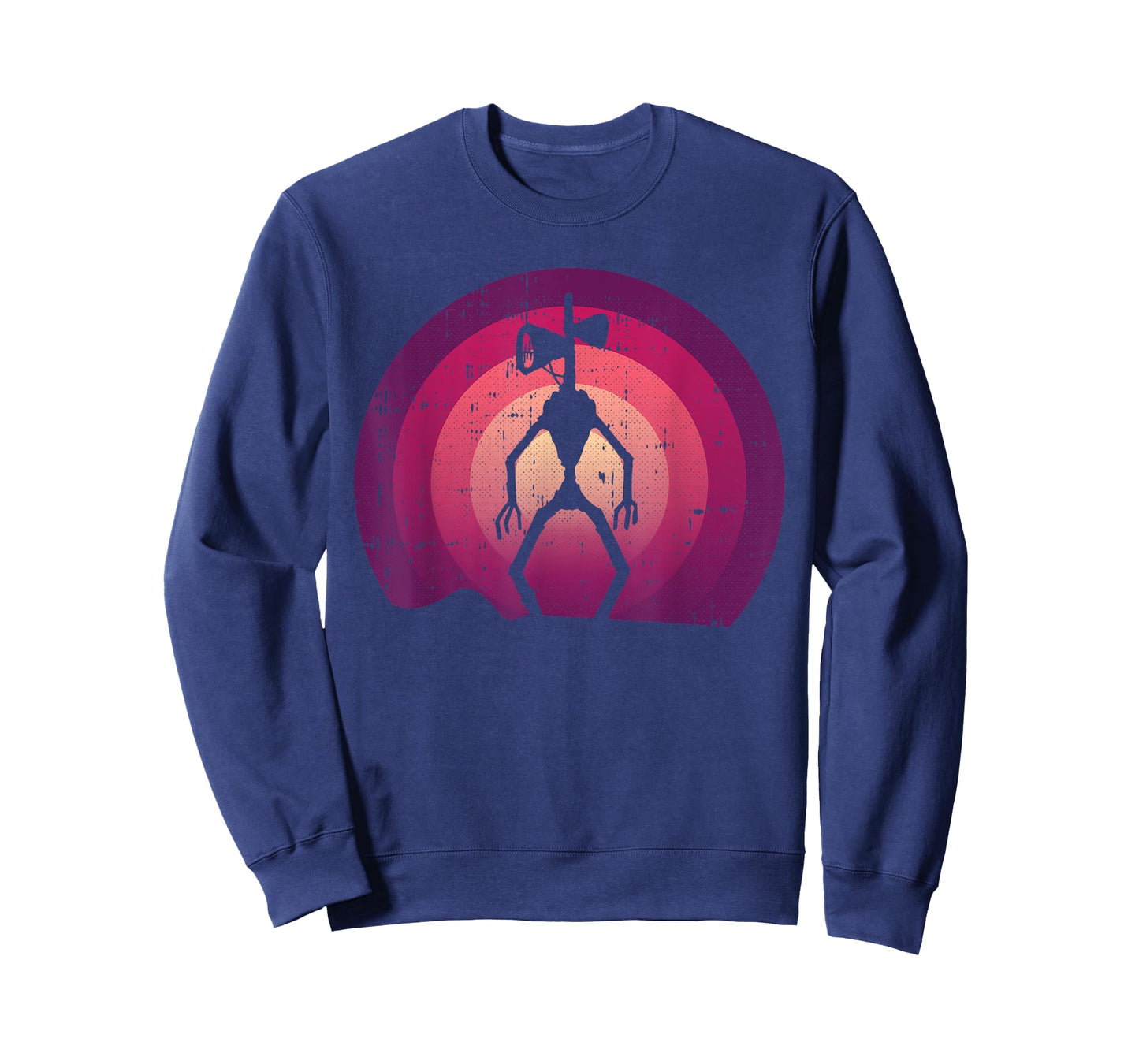 Siren Head Lazy Halloween Costume Retro Cryptid Creepy T-Shirt